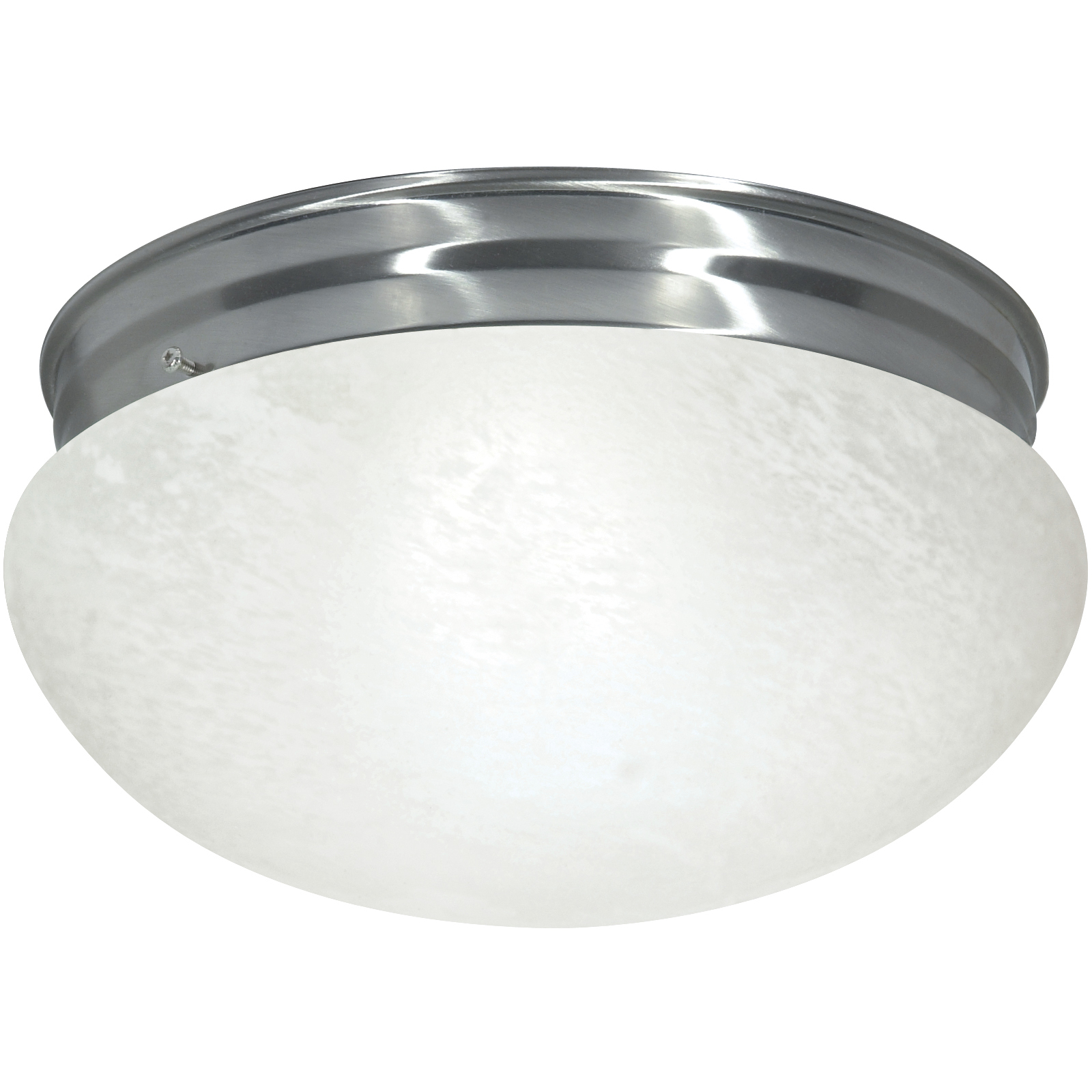 Brentwood 2 Light 12 inch Brushed Nickel Flush Mount Ceiling Light