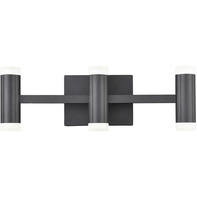 Brazen LED 19.5 inch Black Vanity Light Wall Light