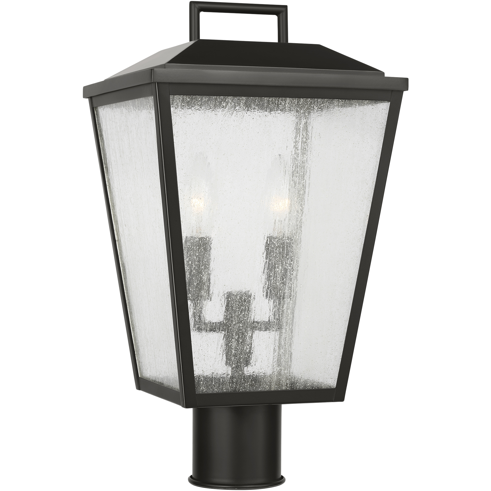 Drew & Jonathan Kennewick 2 Light 16.75 inch Antique Bronze Outdoor Post Lantern, Medium