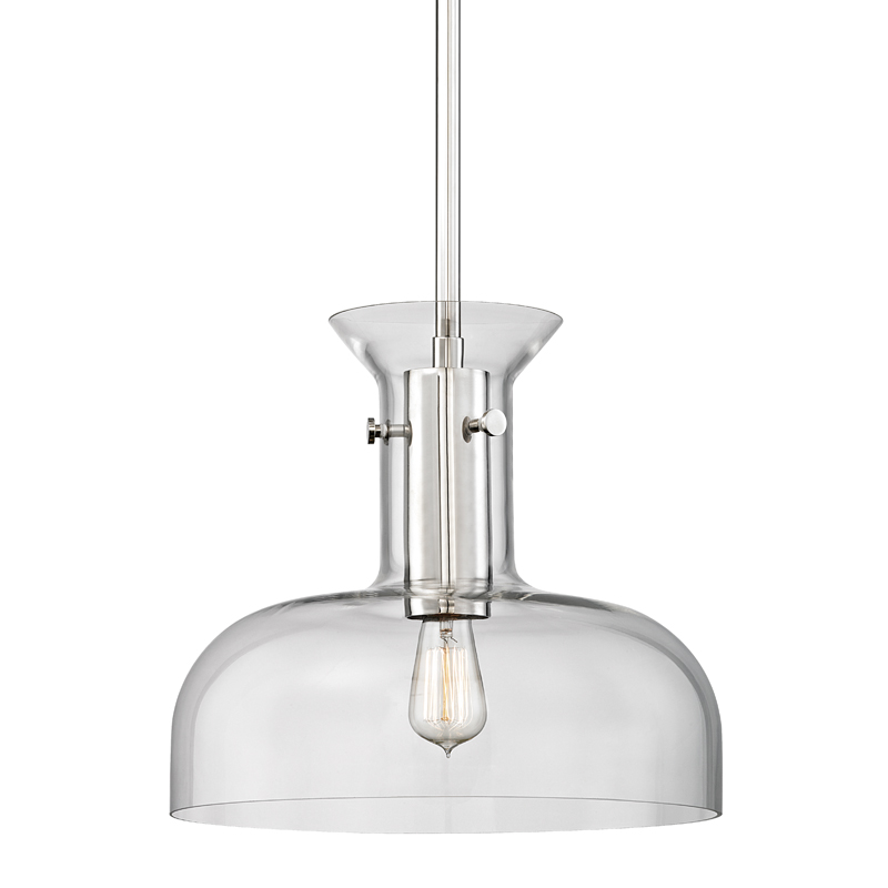 Coffey 1 Light 16 inch Polished Nickel Pendant Ceiling Light