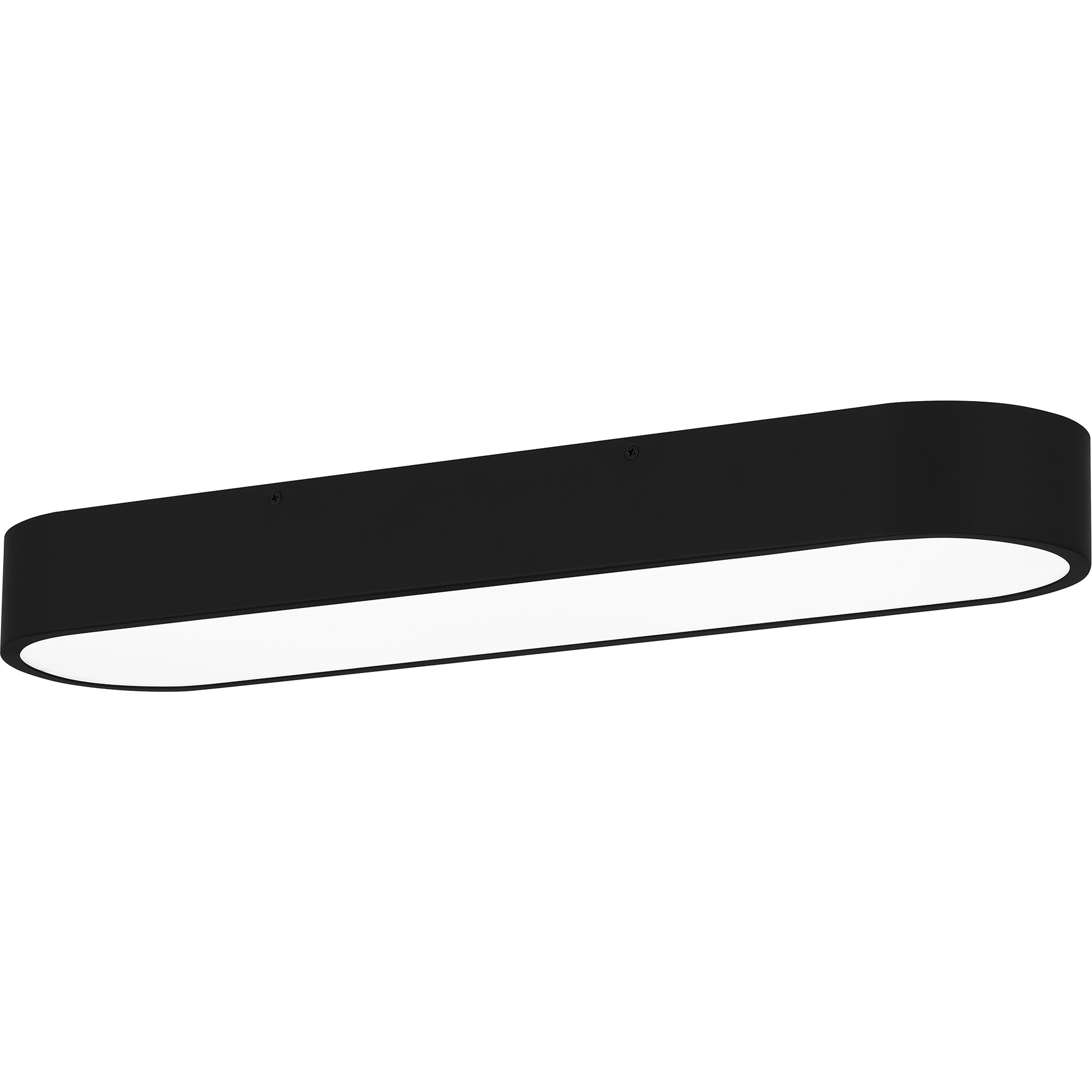 Wesley 23.75 inch Matte Black Flush Mount Ceiling Light