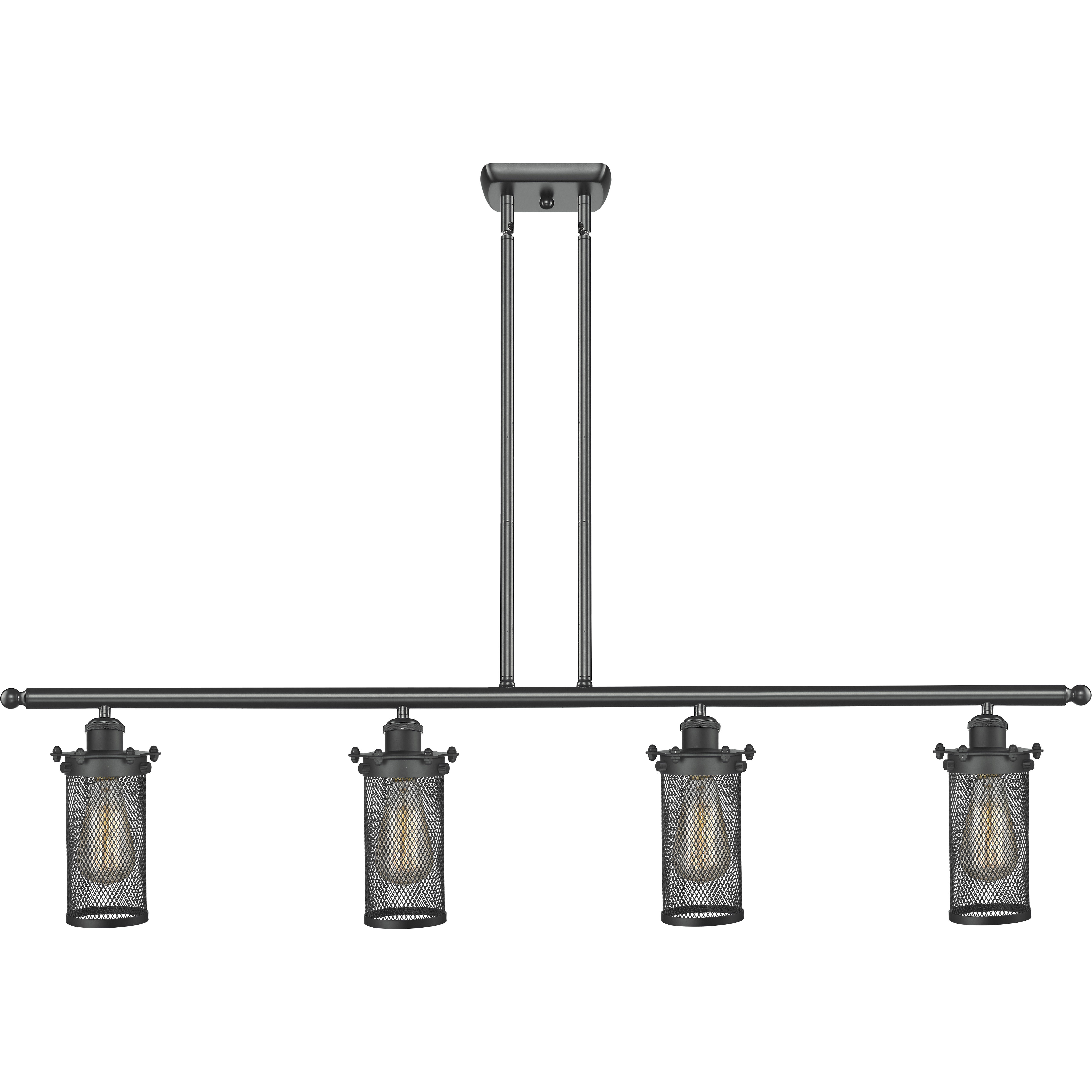 Austere Bleecker LED 48 inch Polished Chrome Island Light Ceiling Light