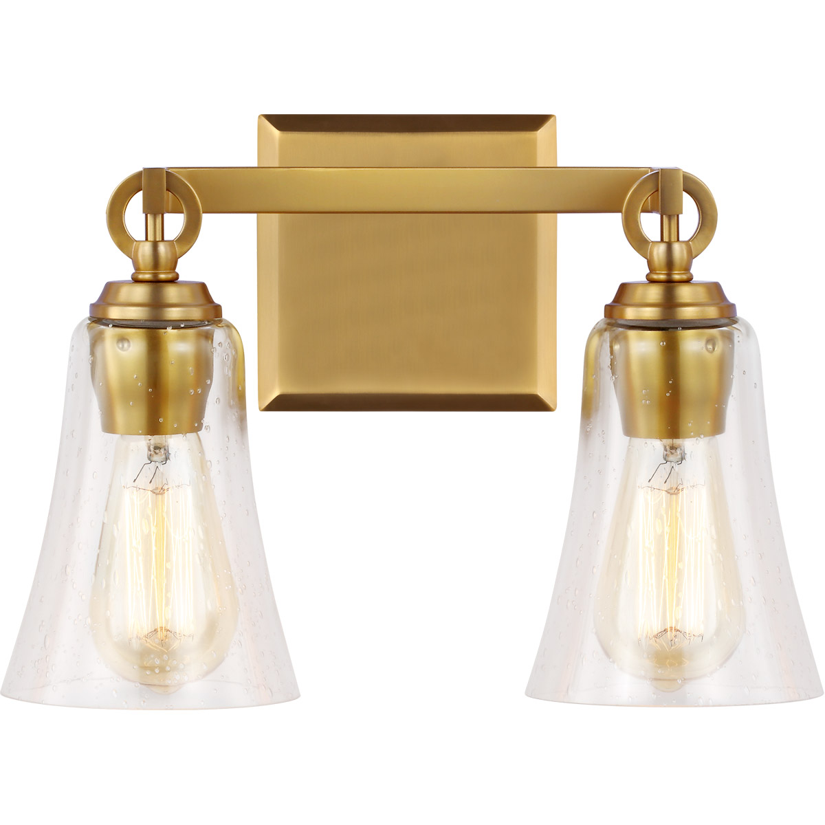Sean Lavin Monterro 2 Light 13.5 inch Burnished Brass Vanity Light Wall Light