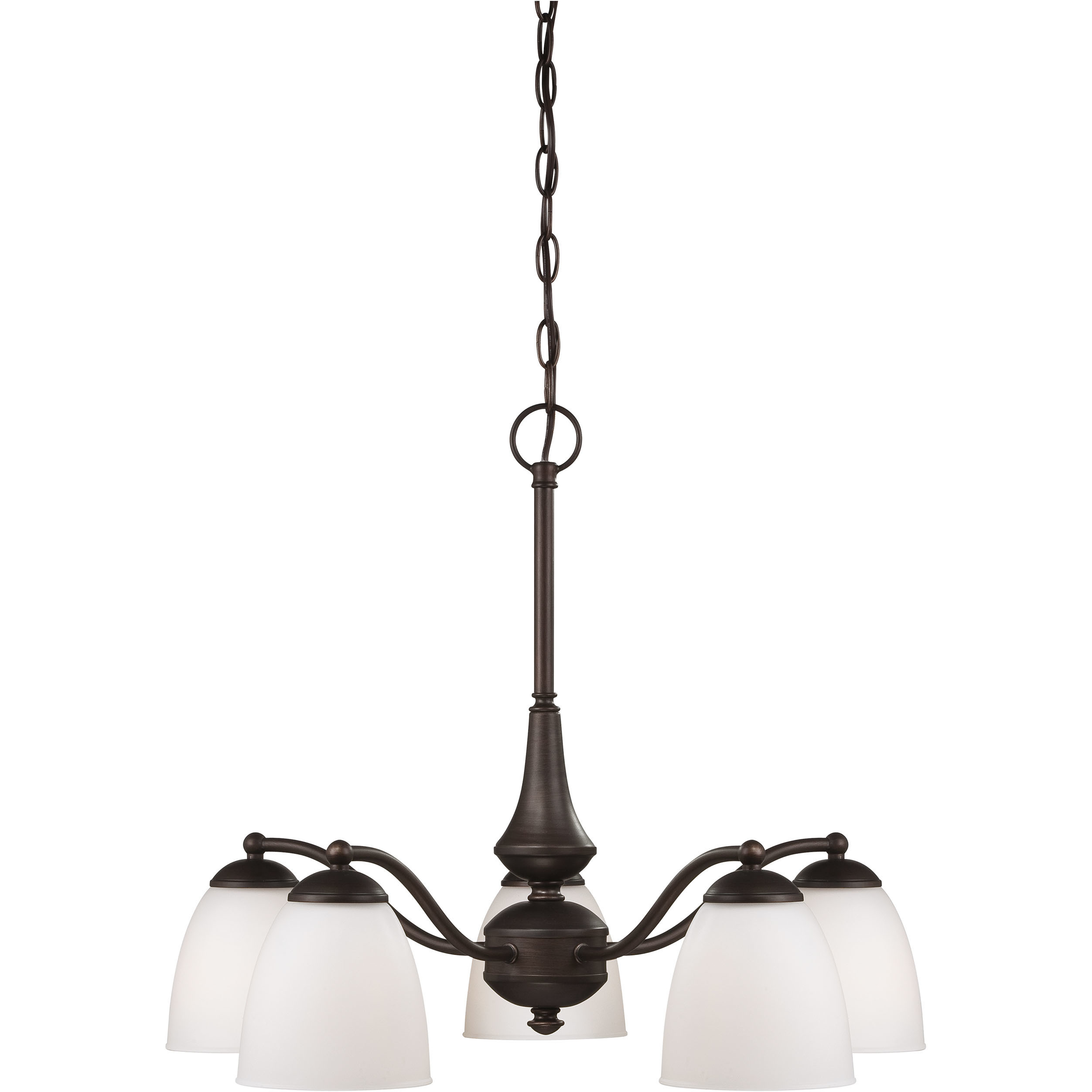 Patton 5 Light 25 inch Prairie Bronze Chandelier Ceiling Light
