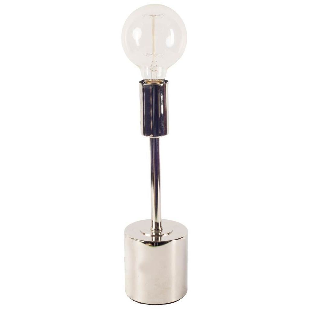 Mooney 17.5 inch Silver Table Lamp Portable Light