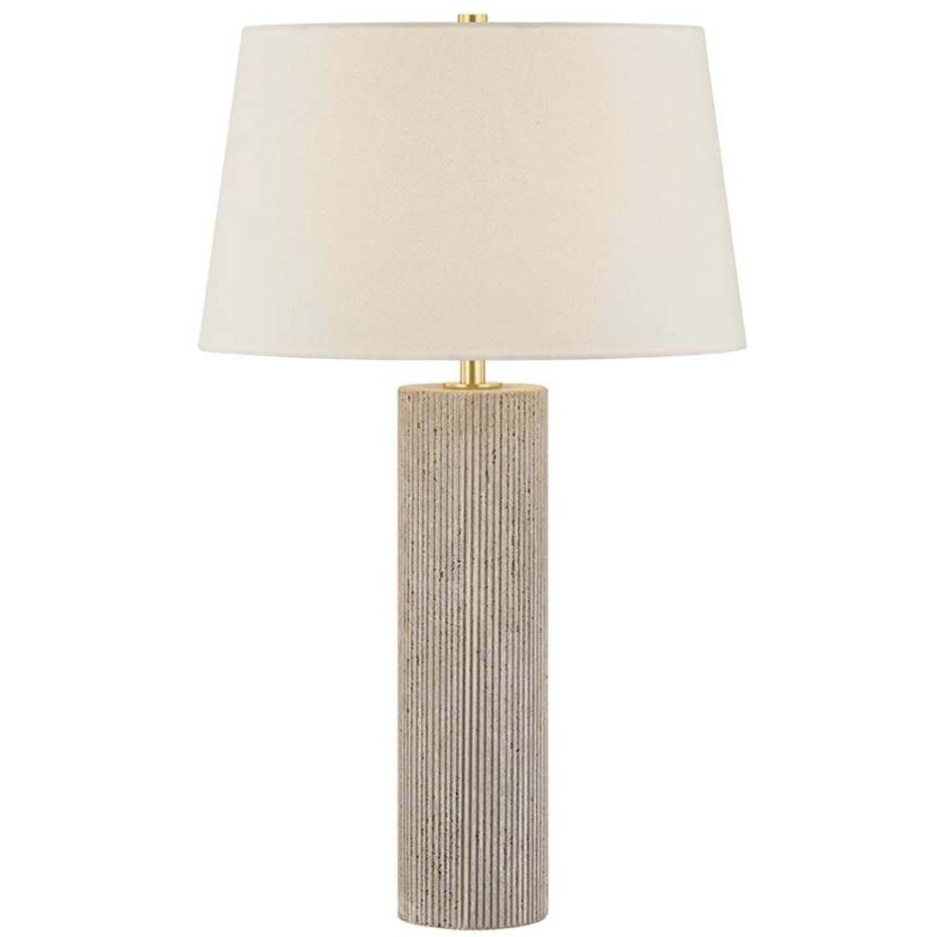 Highland Mills 29.25 inch 15 watt Aged Brass Table Lamp Portable Light
