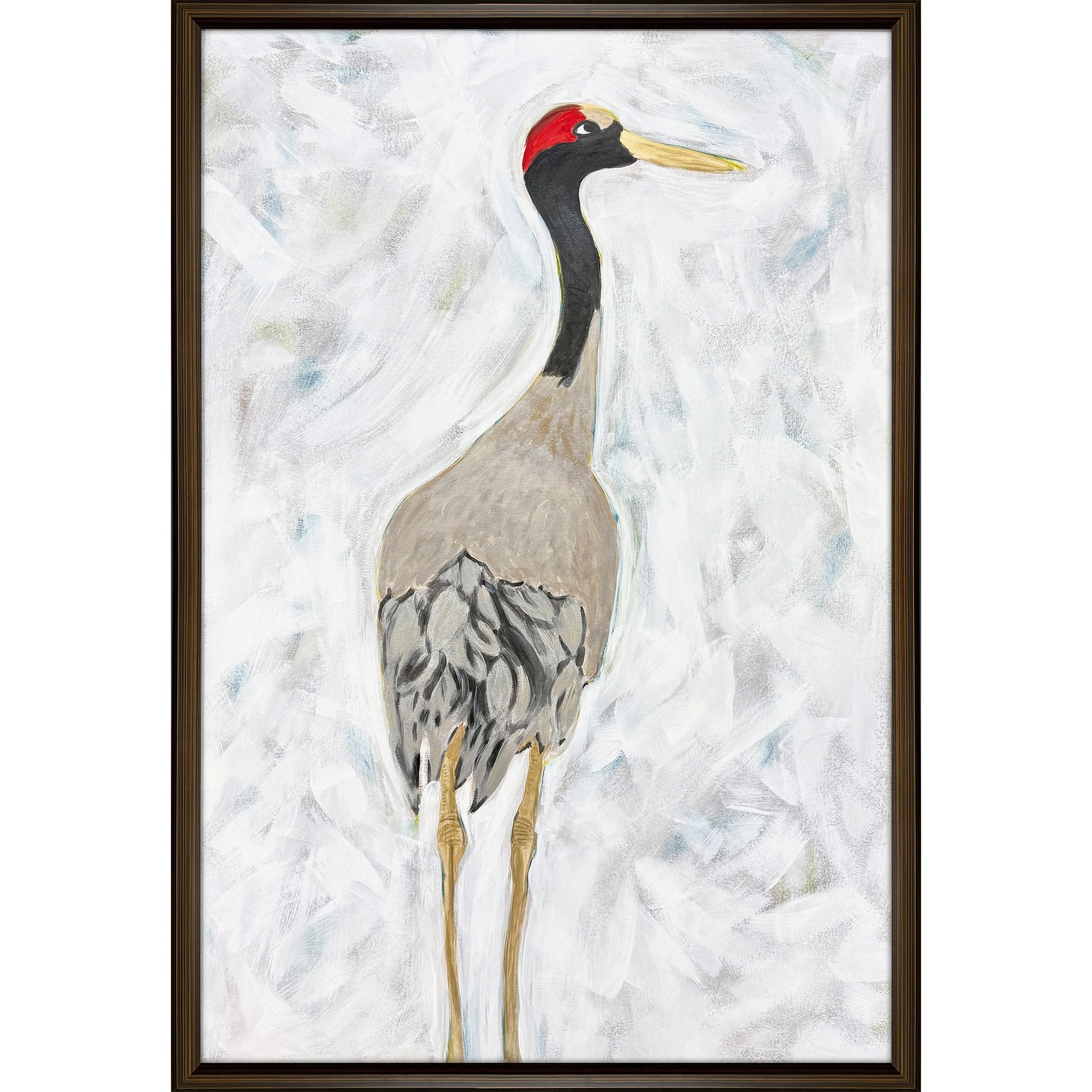 Good Wish White and Gray and Brown Framed Art, The Studio