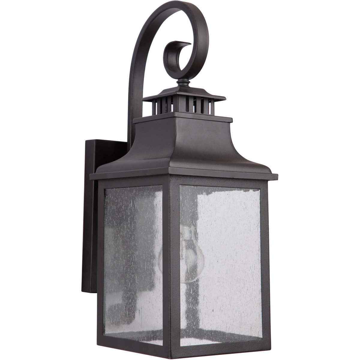 Drake 1 Light 18 inch Black Outdoor Wall Lantern