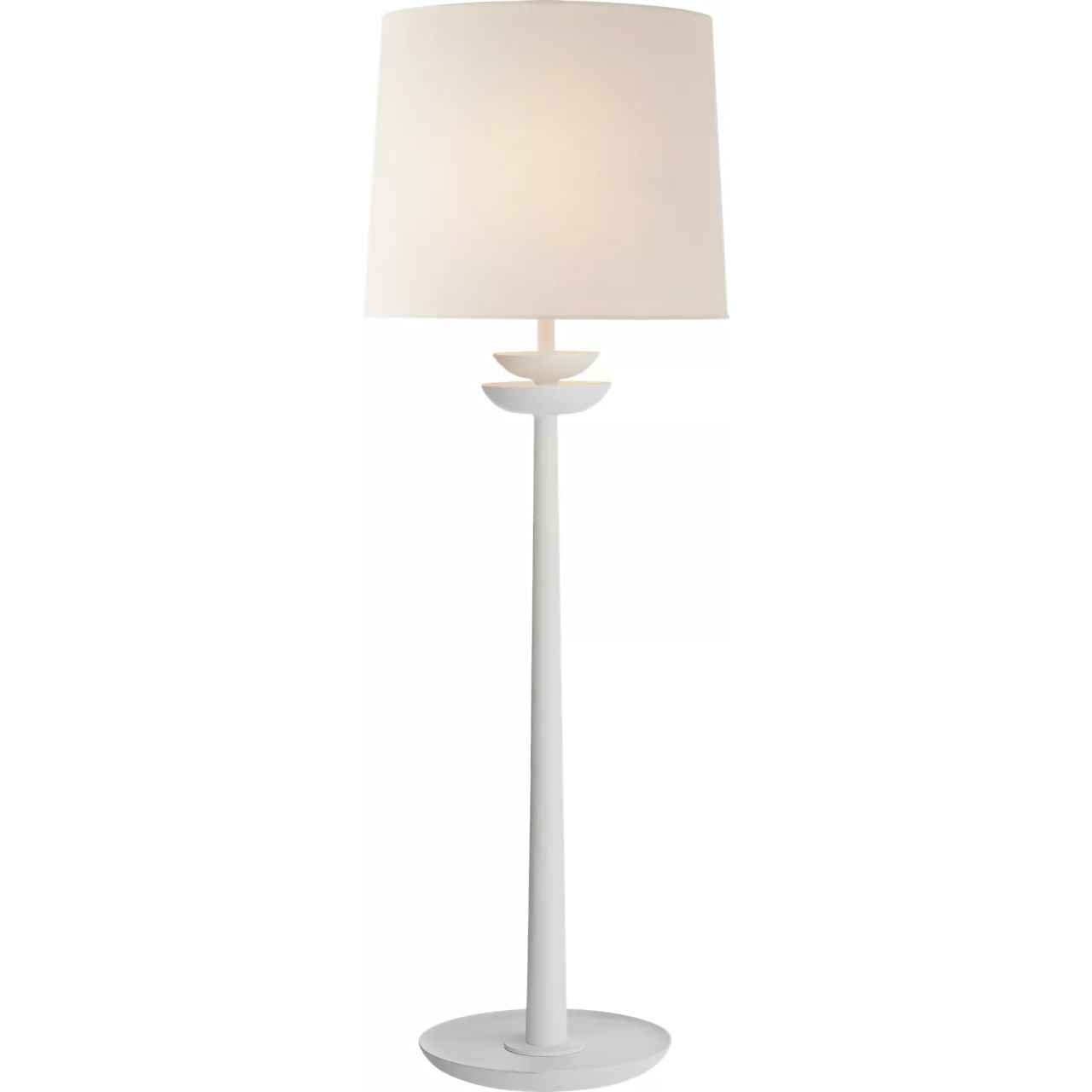 AERIN Beaumont 30 inch 60 watt Matte White Buffet Lamp Portable Light, Medium