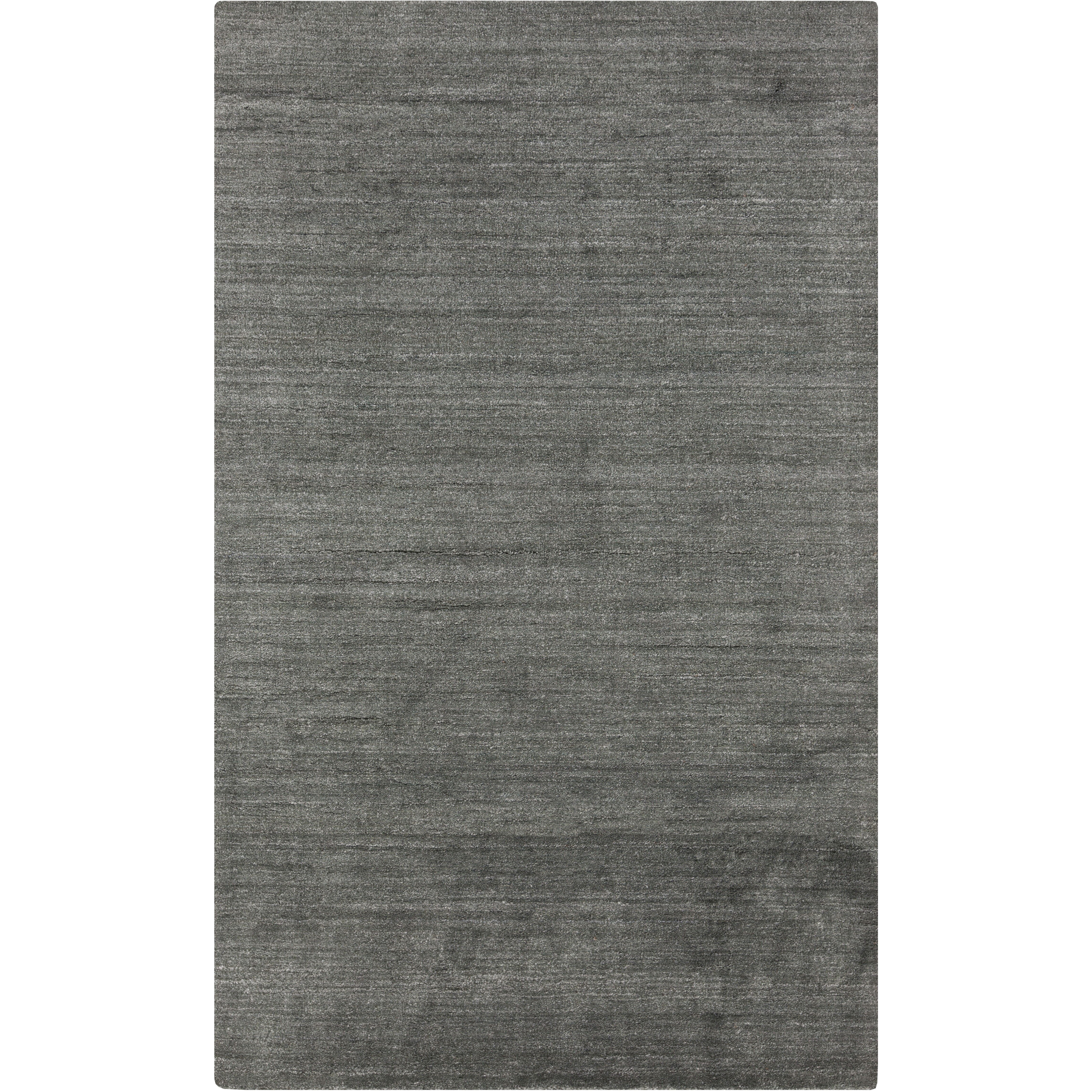 Haize 66 X 42 inch Medium Gray Rug