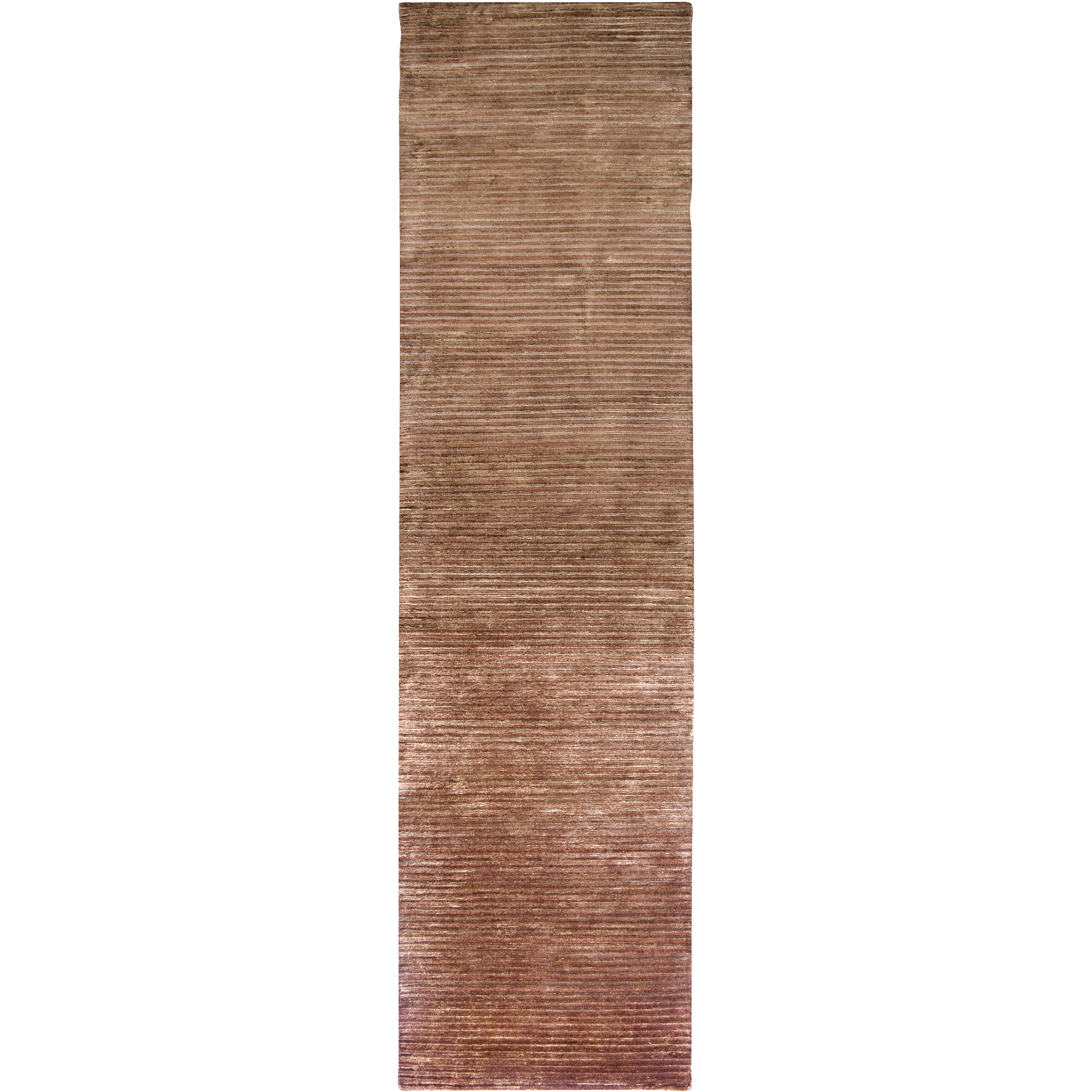 Mugal 120 X 30 inch Camel Rug