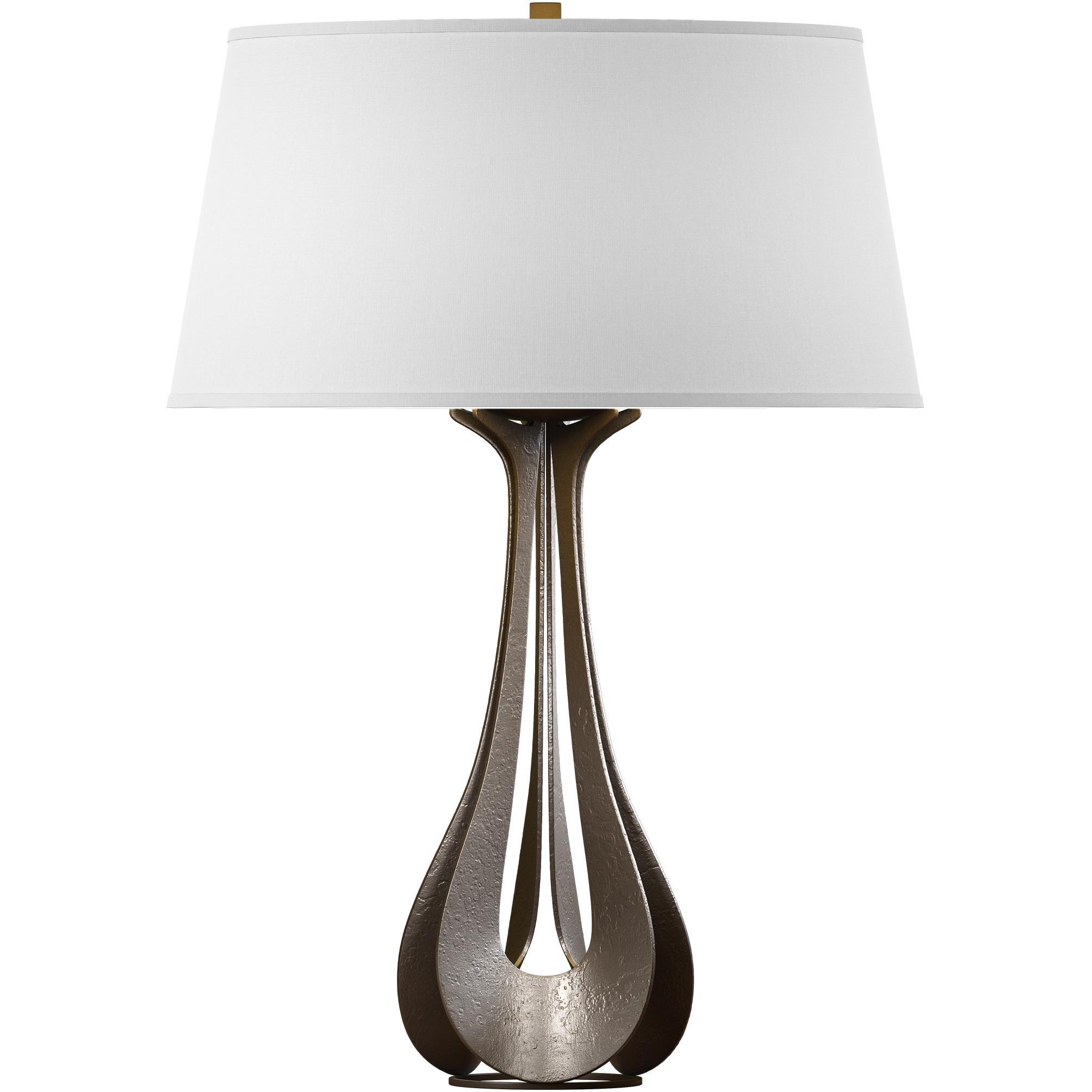 Lino 25.3 inch 100 watt Bronze Table Lamp Portable Light in Natural Anna