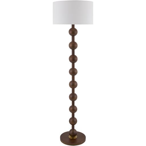 Saline 61 inch 60 watt Painted Accent Floor Lamp Portable Light