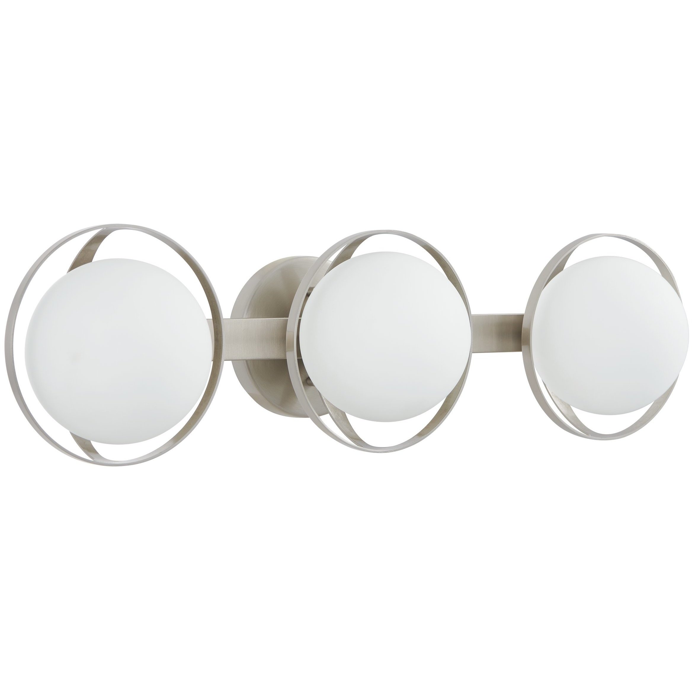 Parker 3 Light 24 inch Brushed Nickel Vanity Light Wall Light