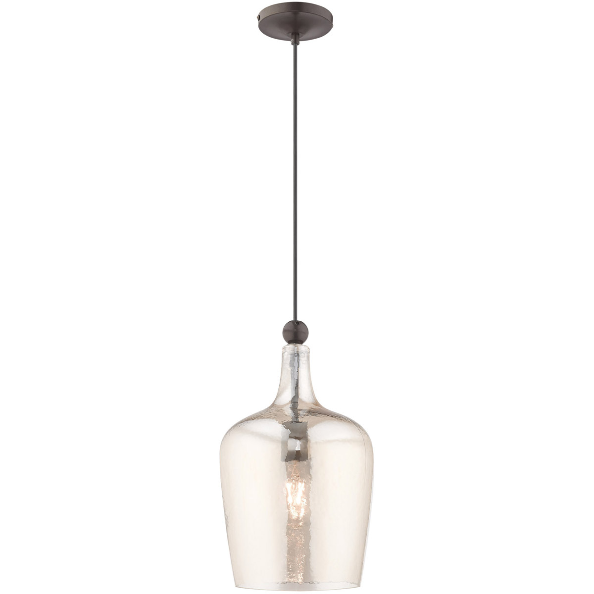 Livex Lighting 41226-92 Art Glass 1 Light 9 inch English Livex Lighting 41226-92 Art Glass 1 Light 9 inch English