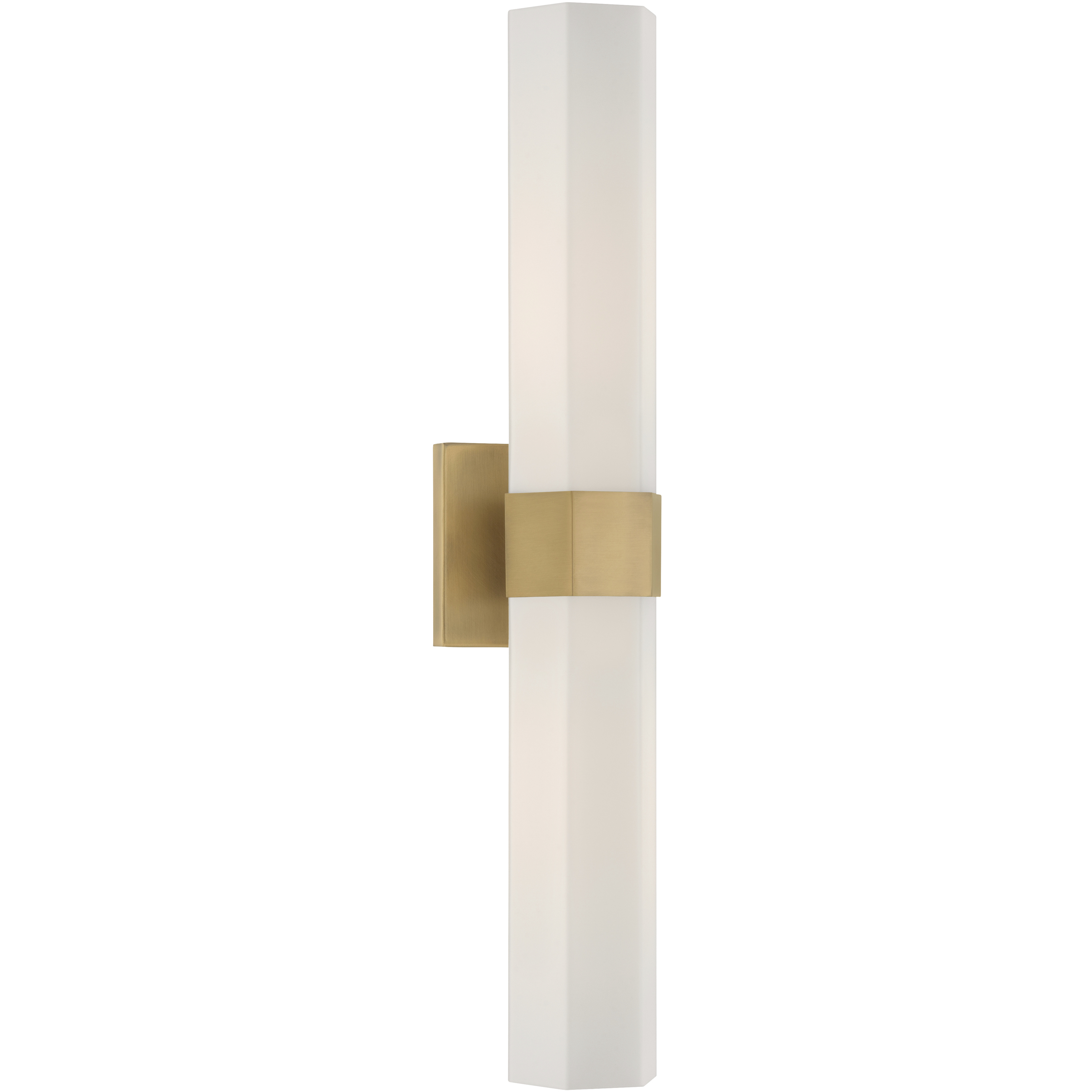 Minka-Lavery Delgada 2 Light 4.75 inch Legacy Brass Bath Bar Wall Light 12122-732 - Open Box