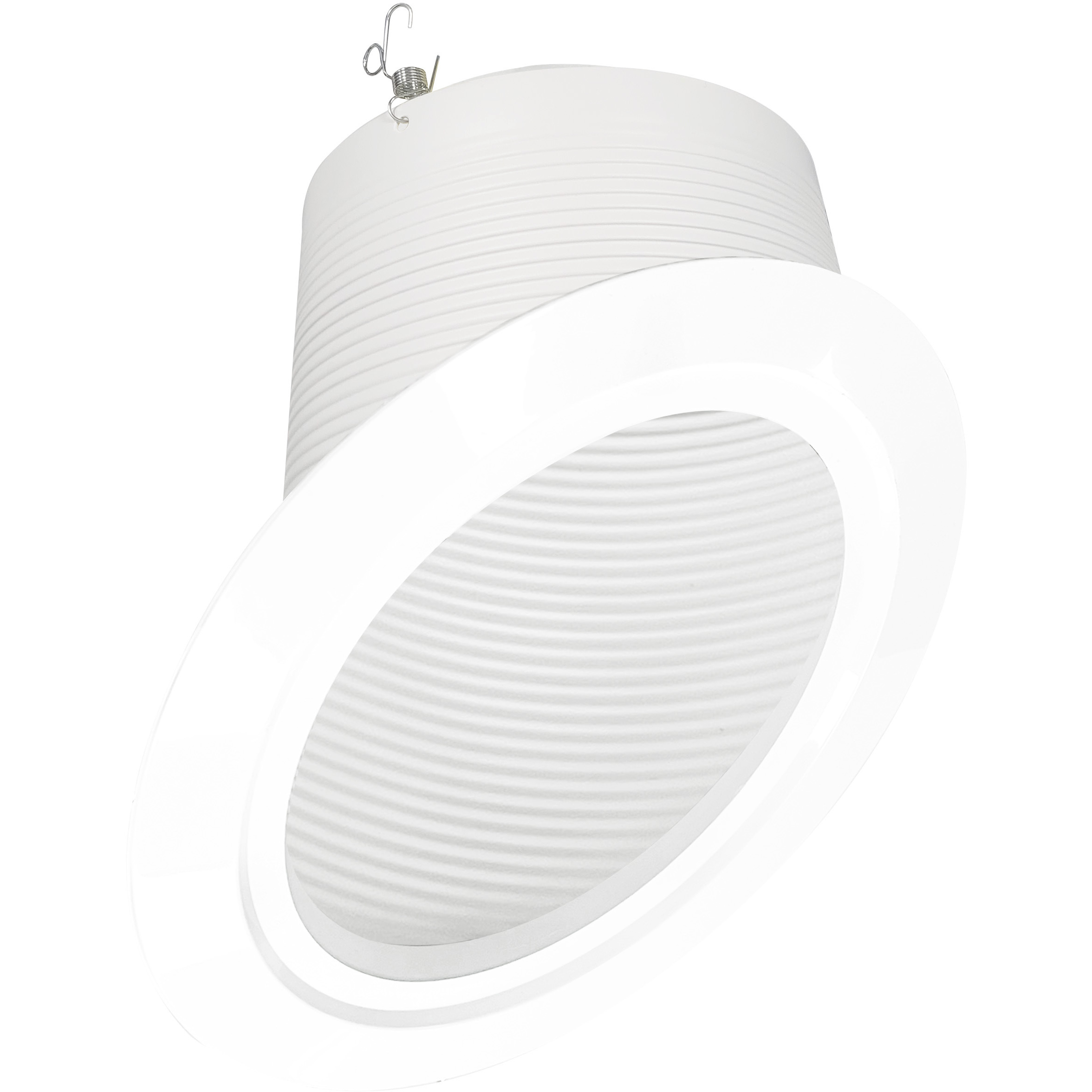 Nora Lighting Super Sloped White Recessed Baffle Trim NTM-617/45W - Open Box