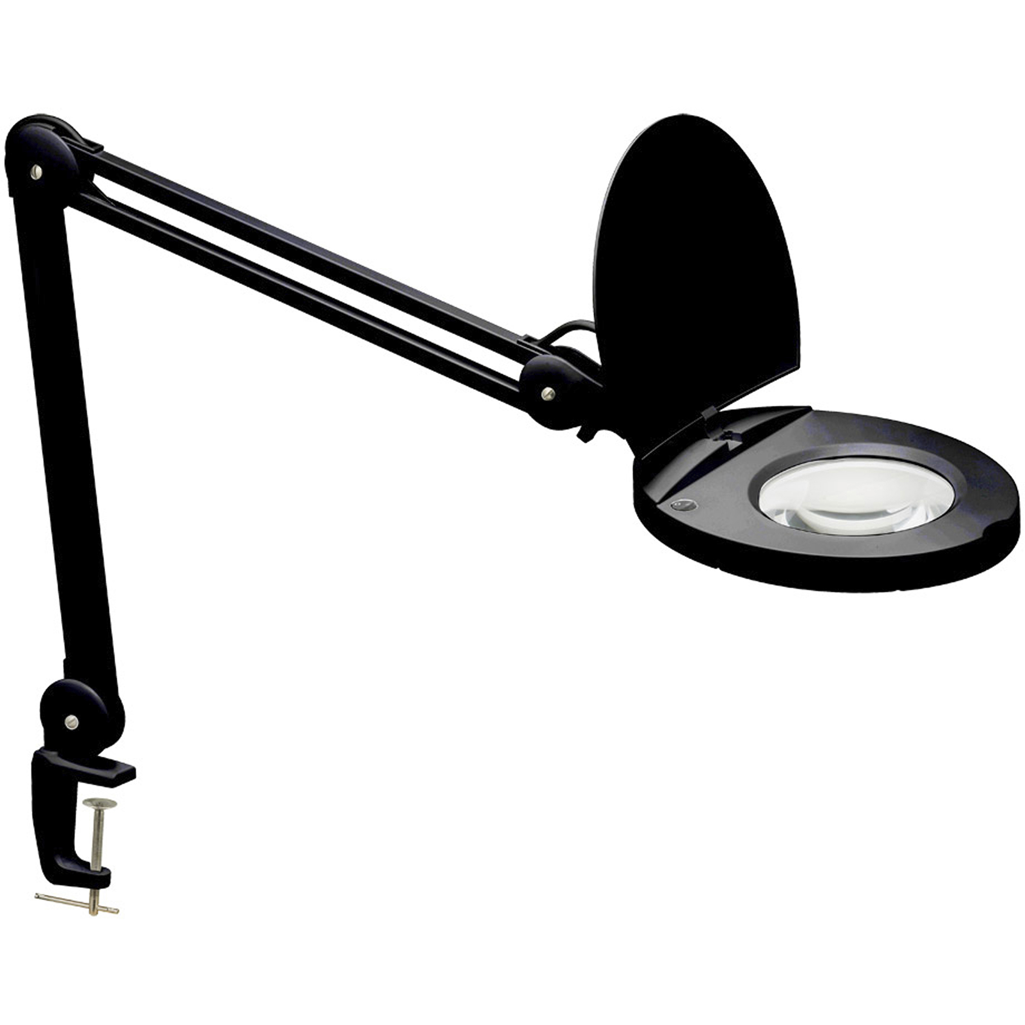 Modern 47 inch 8.00 watt Black Task Table Lamp Portable Light, Task