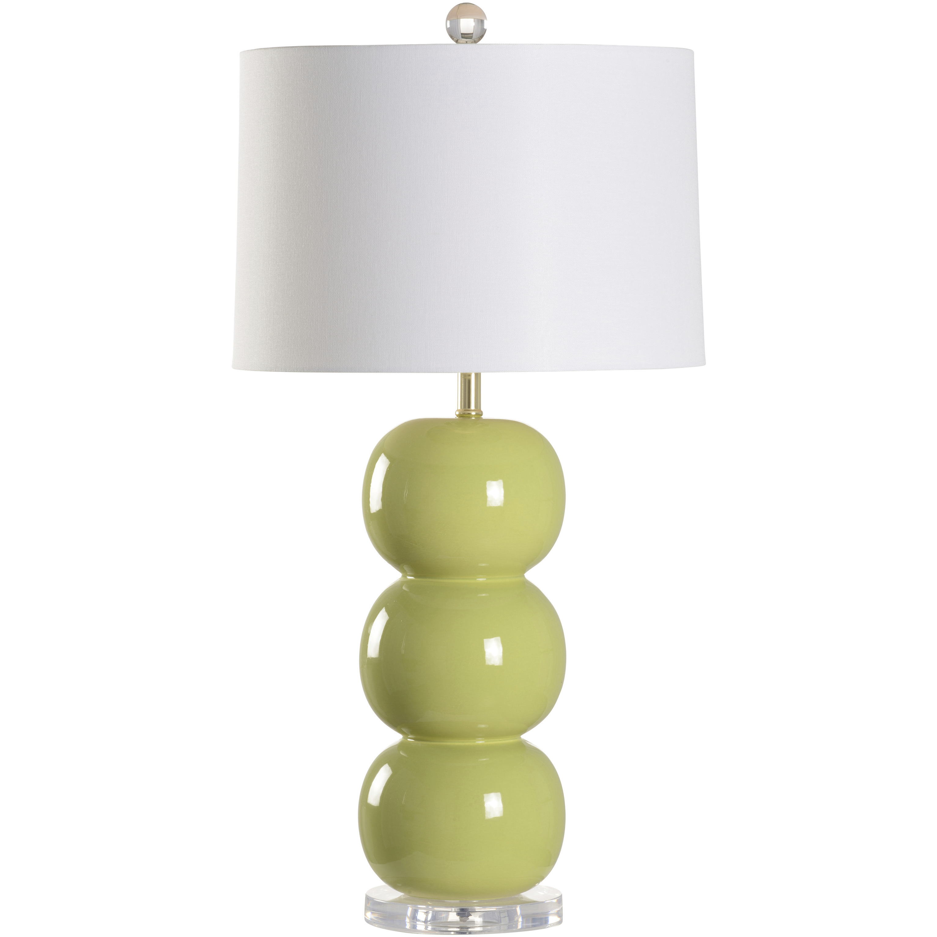 Newton Pippen 23 inch 100.00 watt Green Table Lamp Portable Light