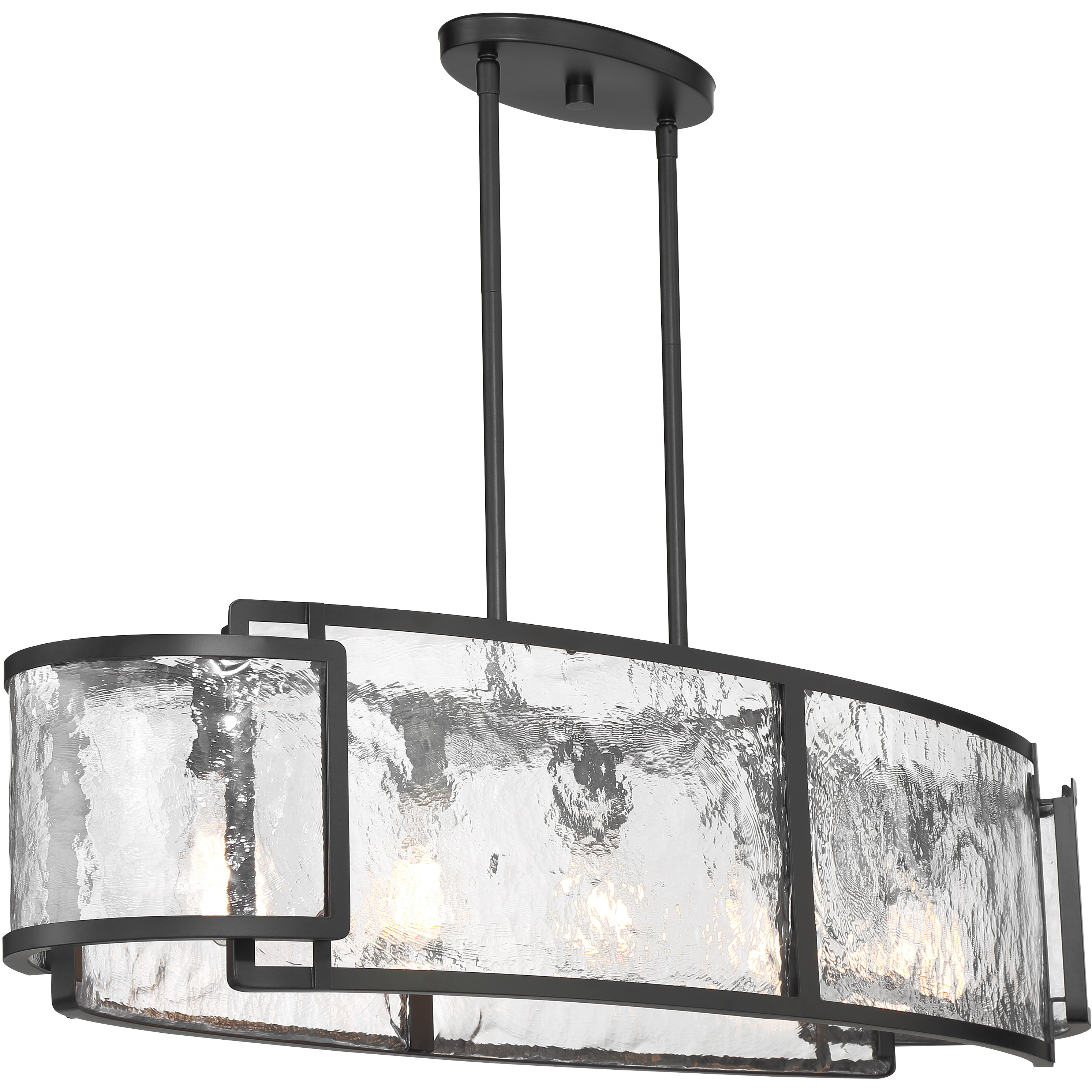 Bella Collina 5 Light 48 inch Coal Island Light Ceiling Light