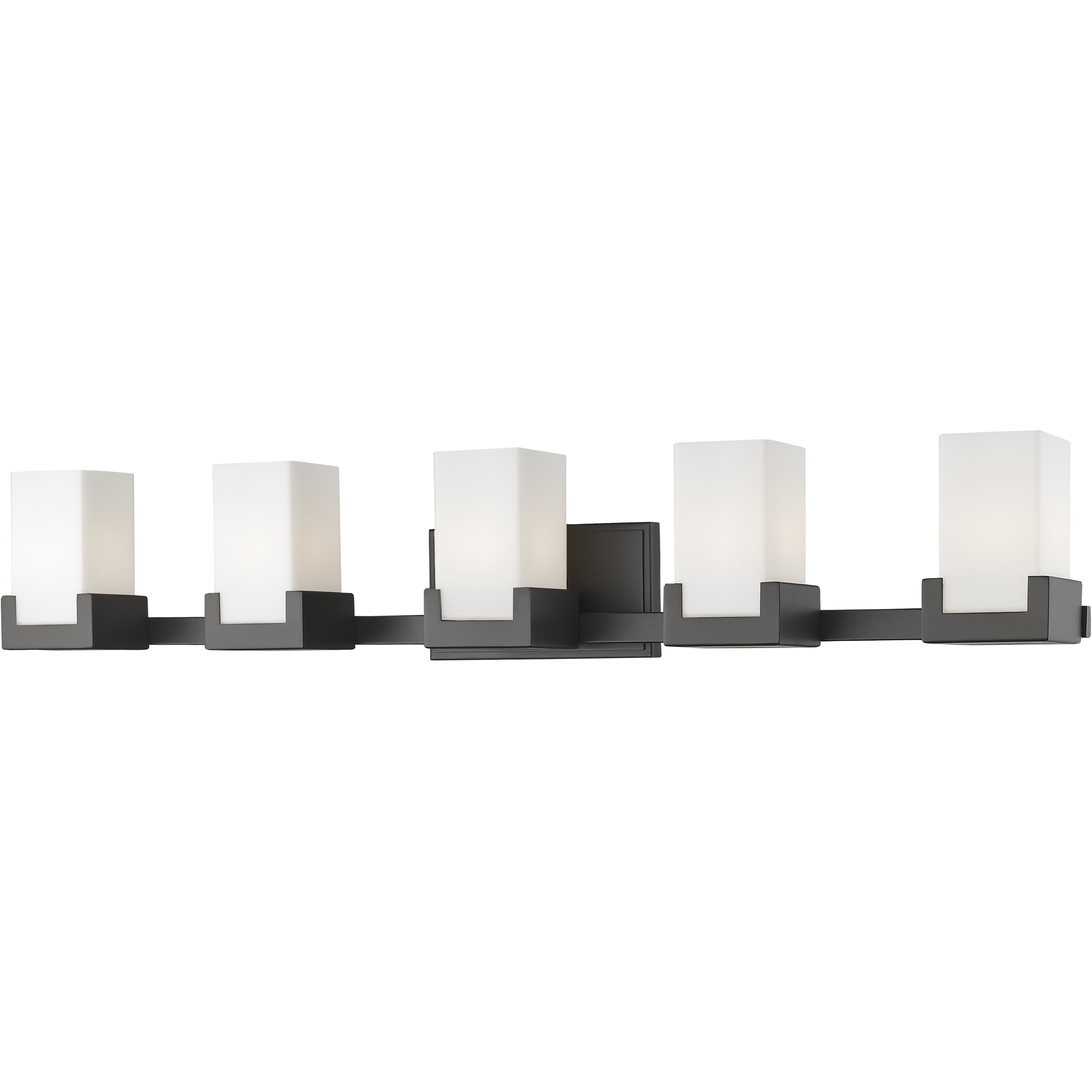 Peak LED 39.63 inch Bronze Vanity Wall Light