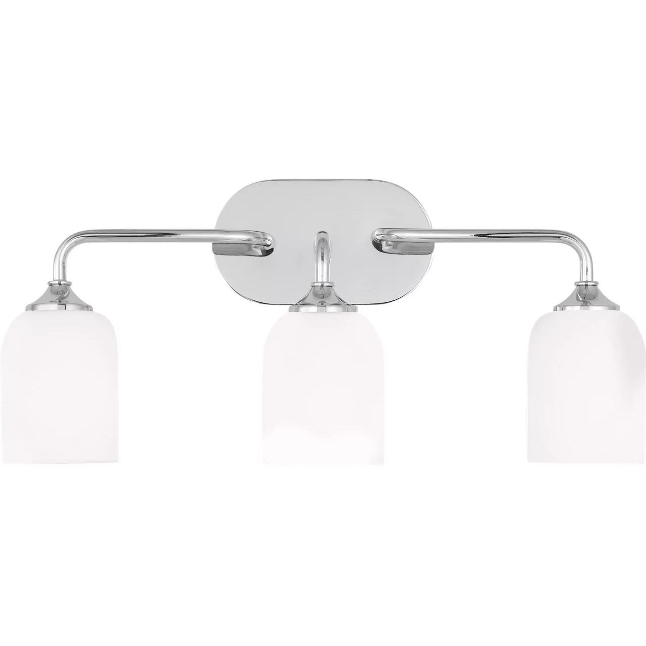 Emile 3 Light 22 inch Chrome Wall Bath Fixture Wall Light