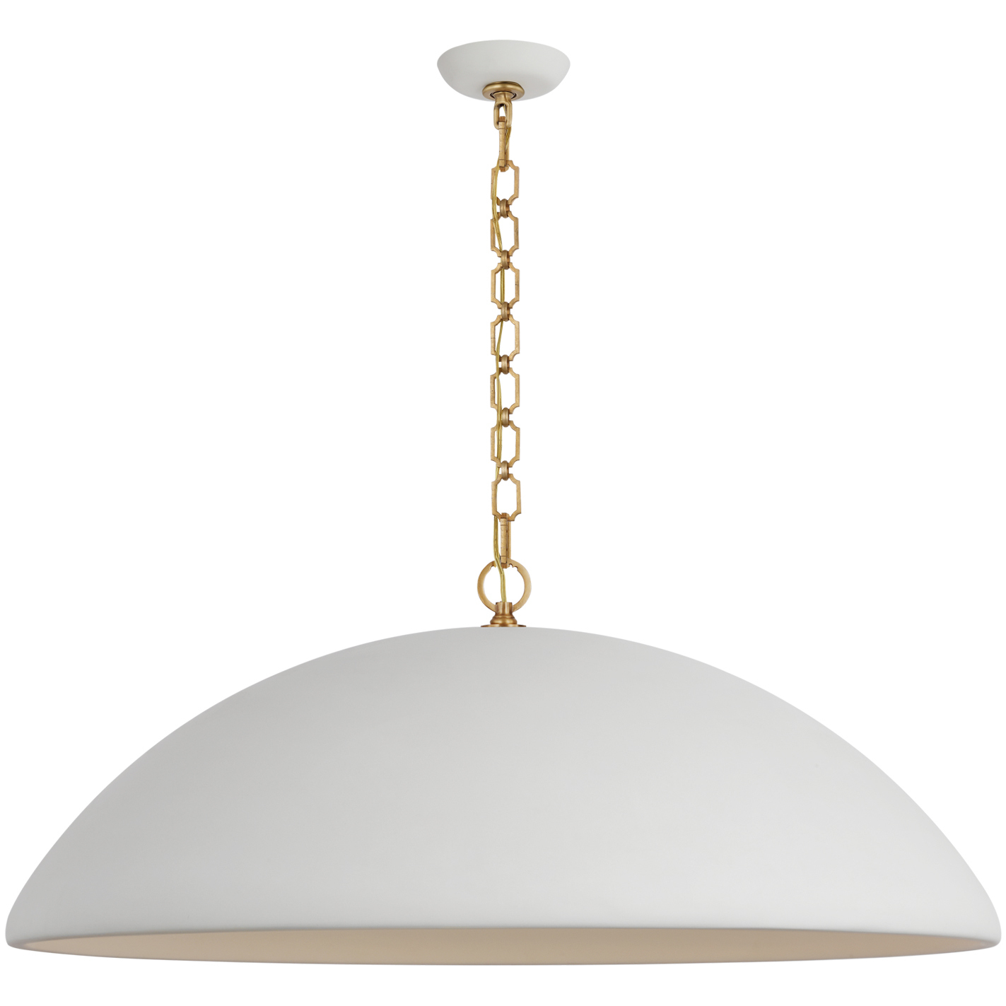 Suzanne Kasler Elliot LED 42 inch Matte White Pendant Ceiling Light, Oversized