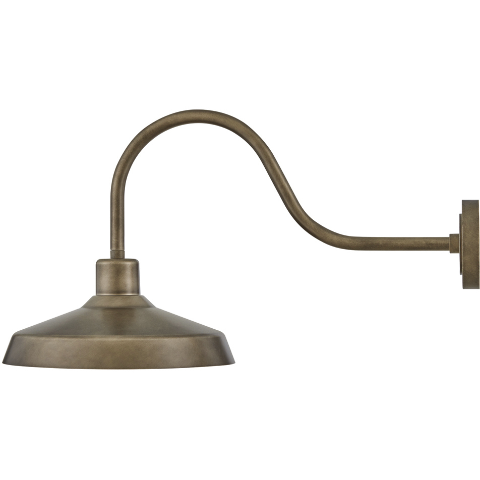 Forge Outdoor Wall Mount in Burnished Bronze, Coastal Elements