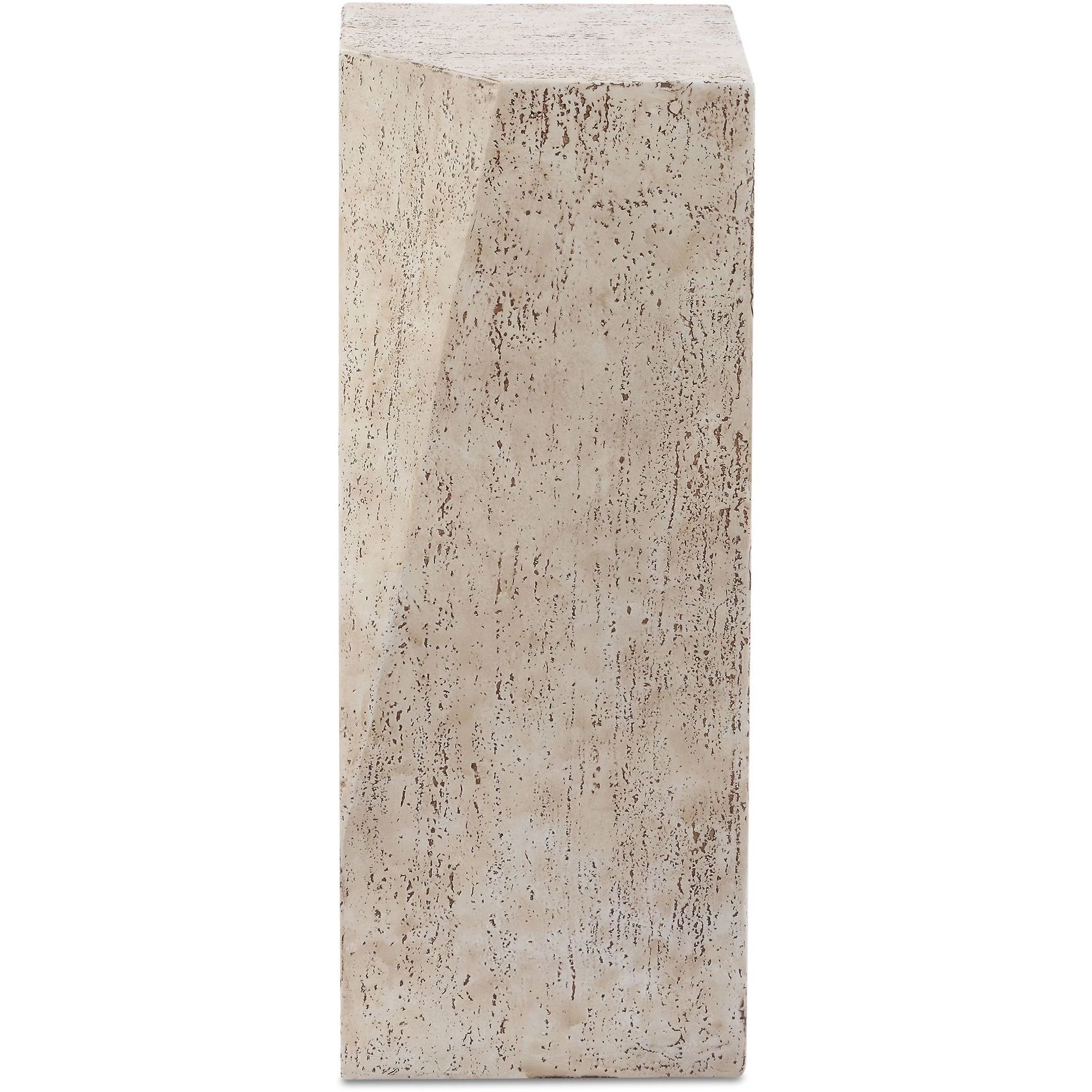 Leroy 22 X 9.5 inch Concrete Outdoor Drink Table