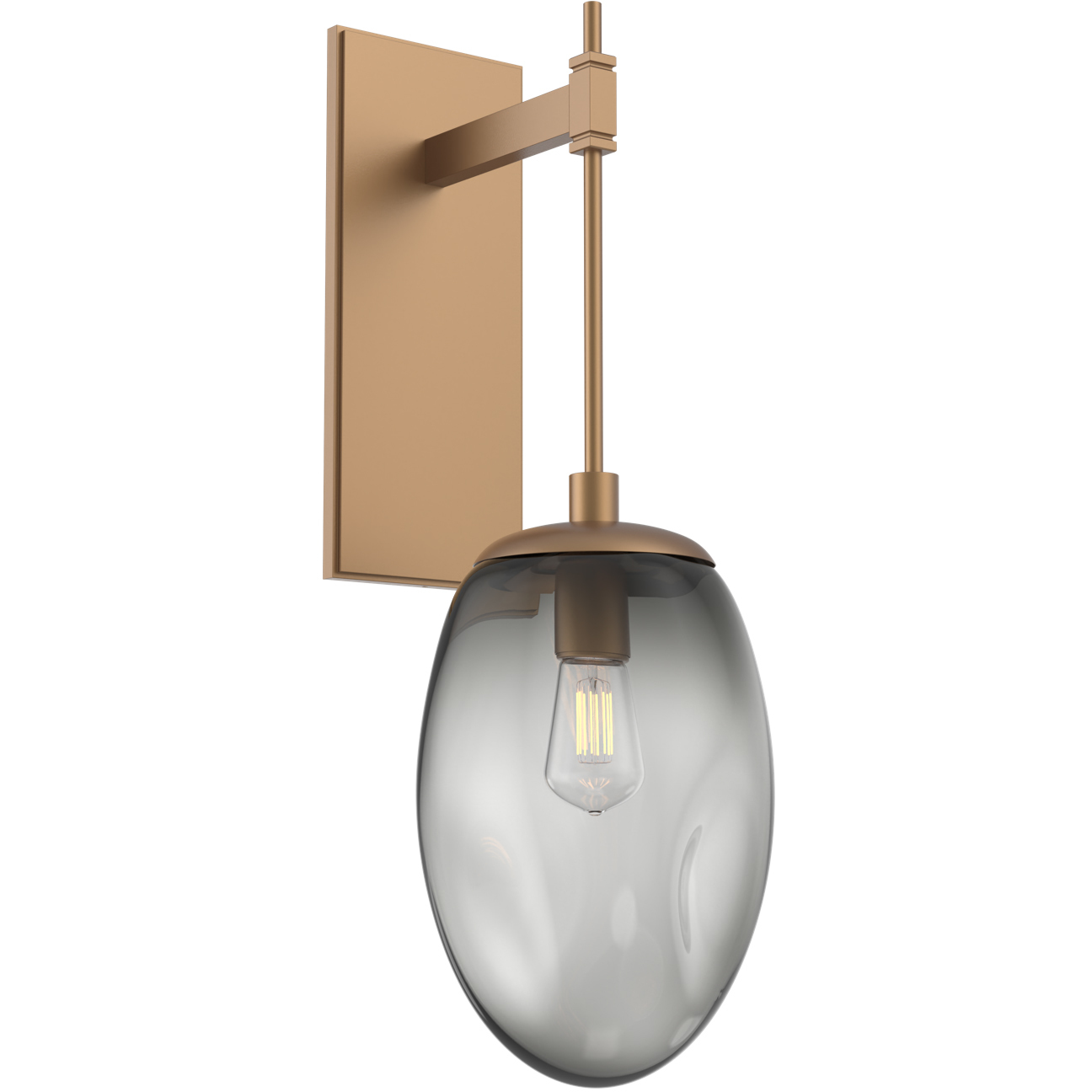 Meteo Incandescent 1 Light 8 inch Novel Brass Indoor Sconce Wall Light, Tempo Nebula
