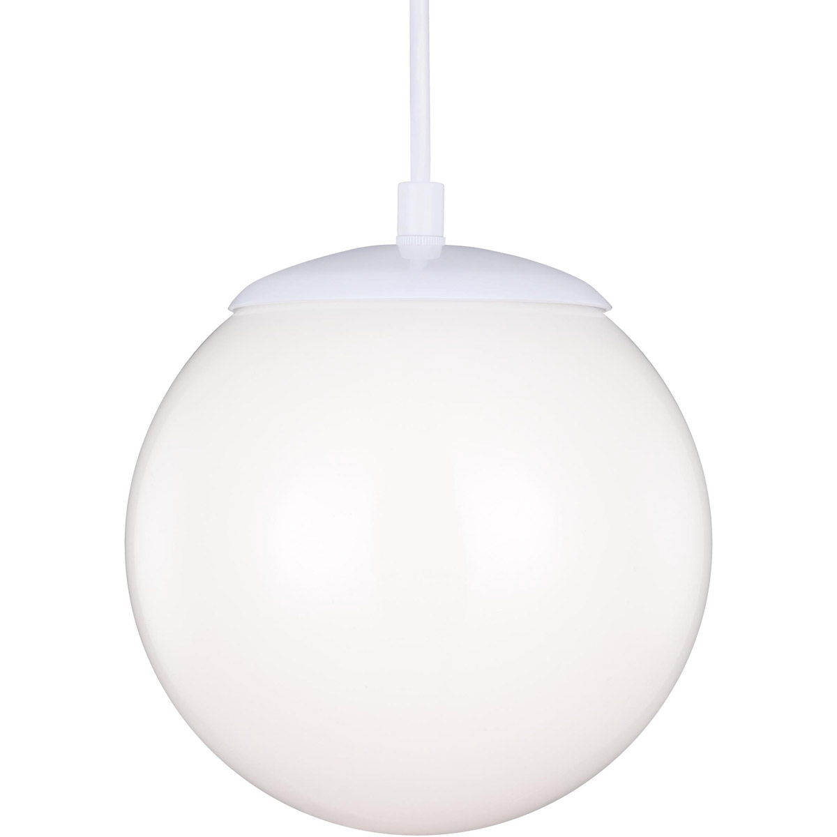 Grove 1 Light 8 inch White Pendant Ceiling Light