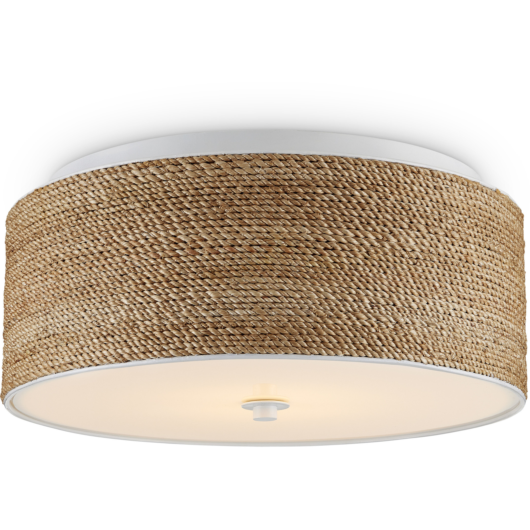 Coulton LED 16 inch Natural Flush Mount Ceiling Light