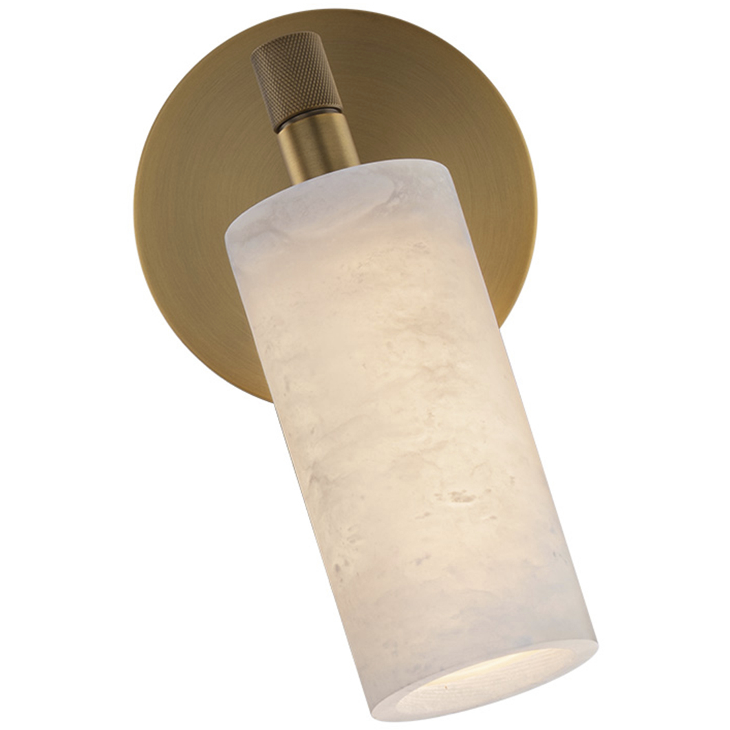 Zayle 9 inch 7 watt Aged Brass Task Light Portable Light