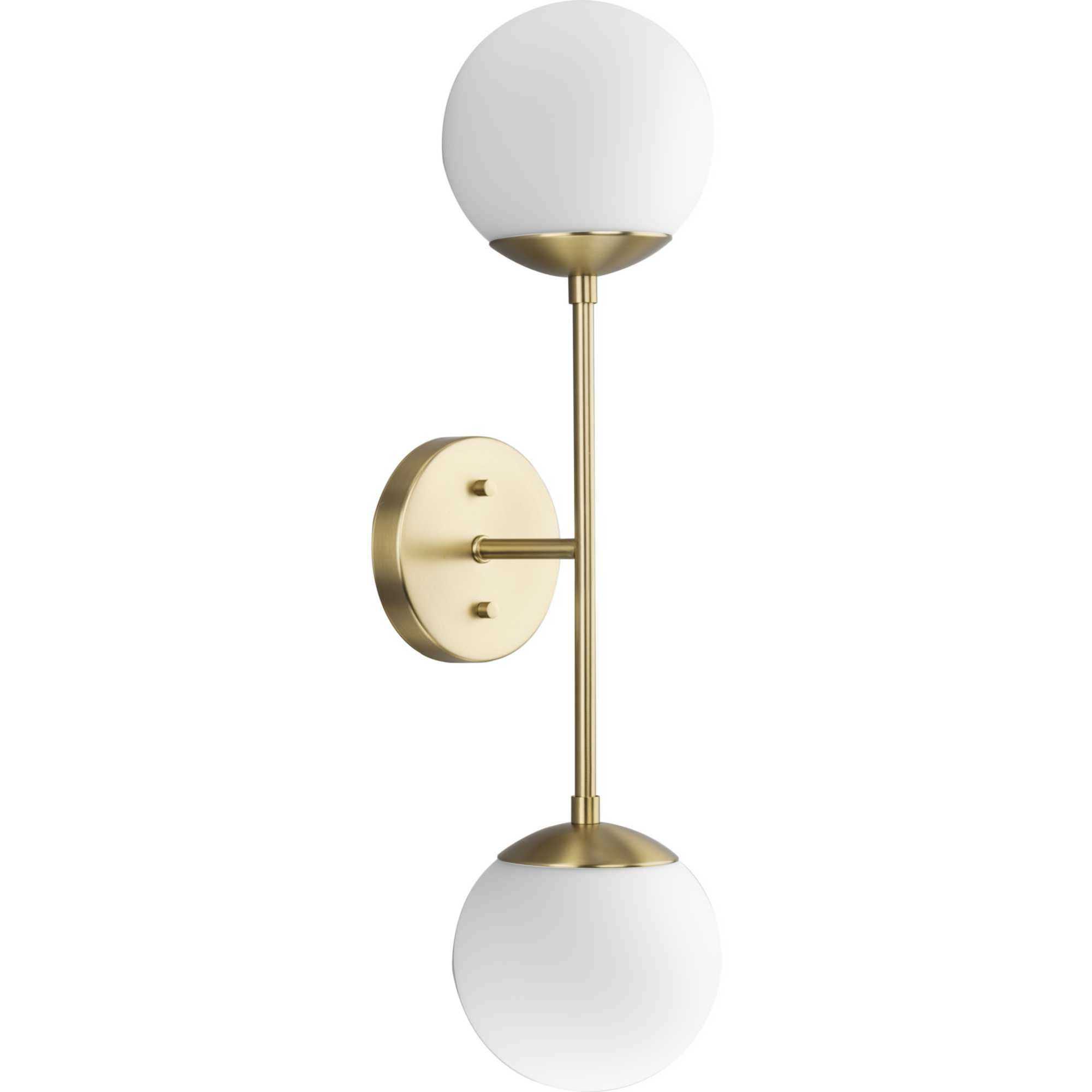 Haas 2 Light 5.87 inch Brushed Bronze Wall Bracket Wall Light, Design Series