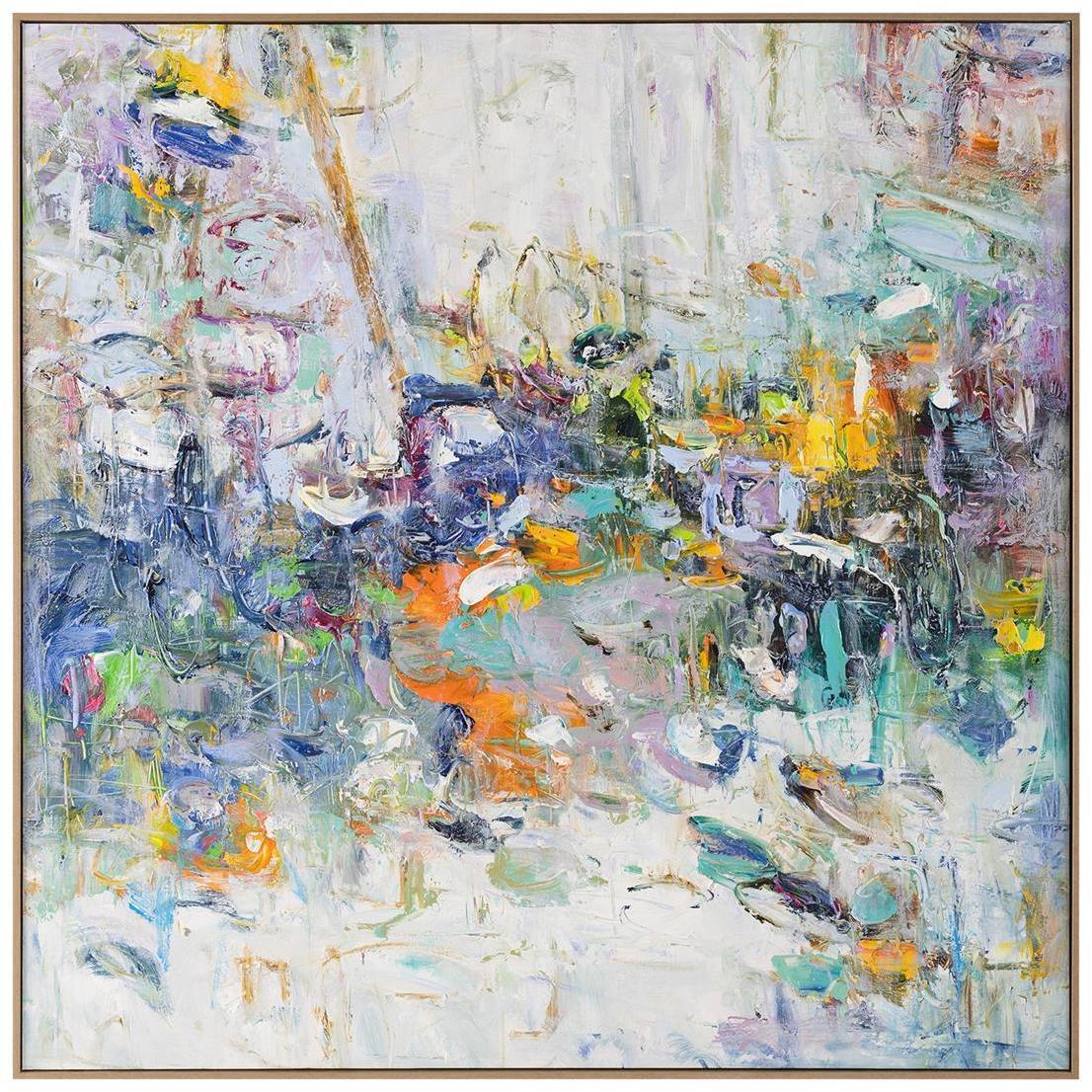 Sasha's Dreamlands 47.87 X 47.87 inch Oils And Original Art
