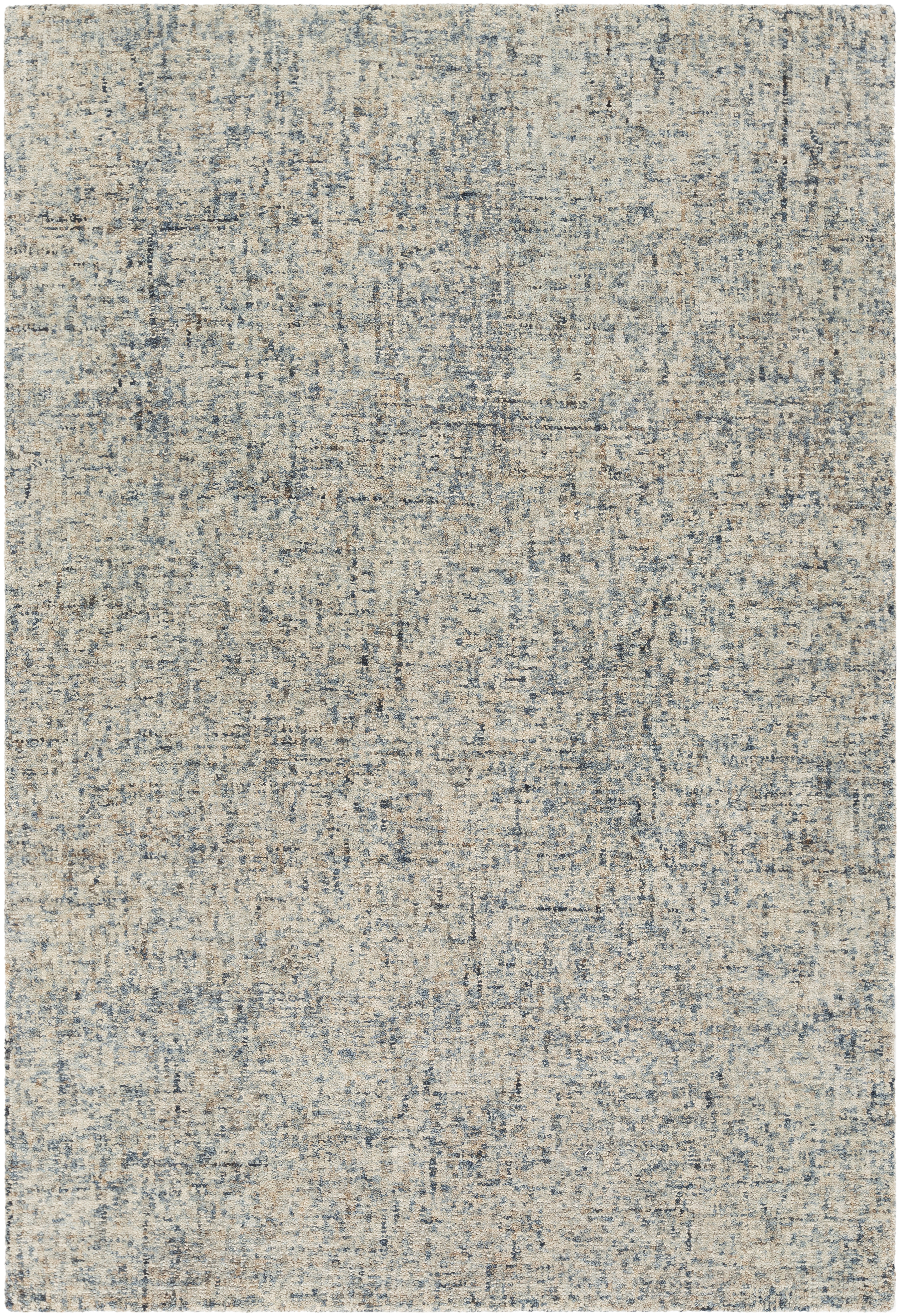 Emily 90 X 60 inch Navy Rug in 5 x 8, Rectangle