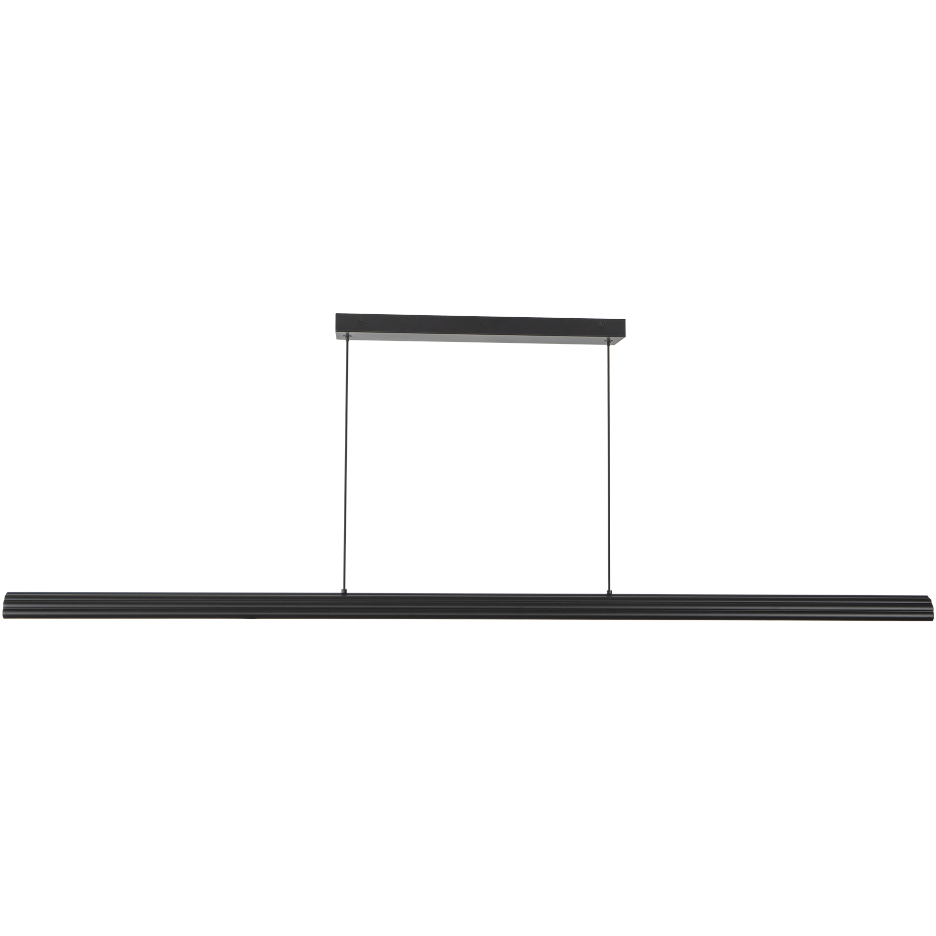 Alora Mood Dottie 60 inch Matte Black Linear Pendant Ceiling Light