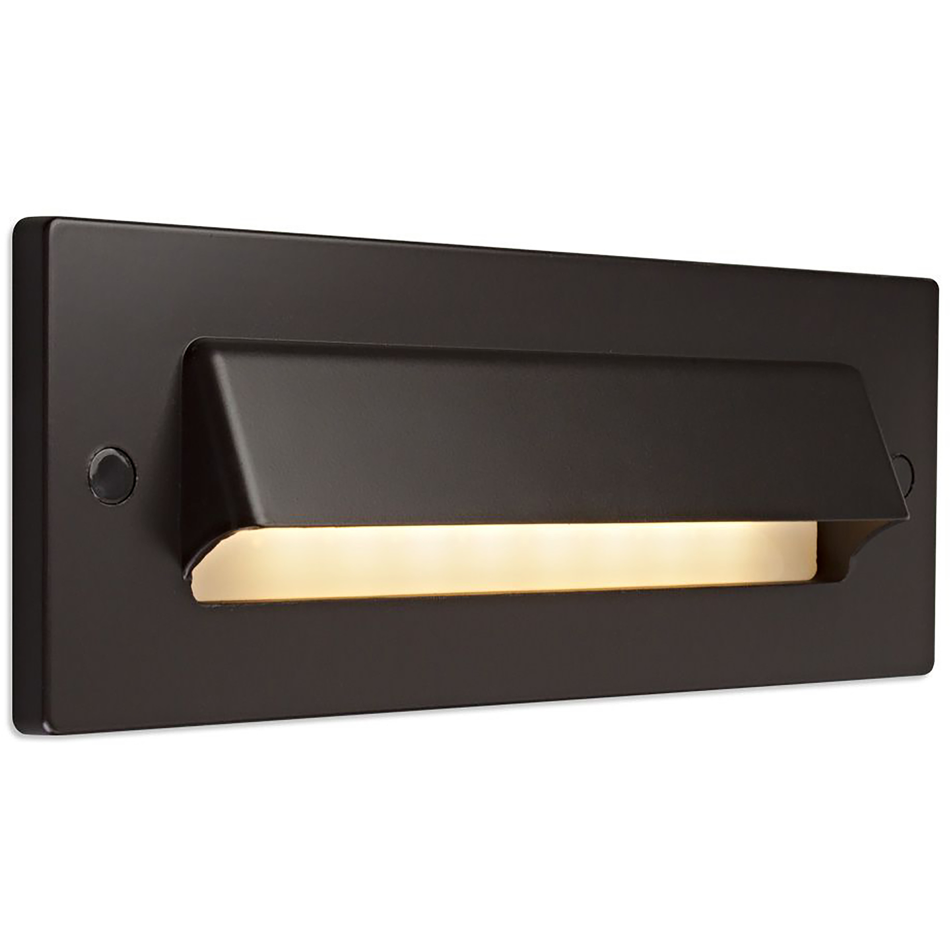 Step 2 2.6 watt Bronze Step Light in Horizontal Cove