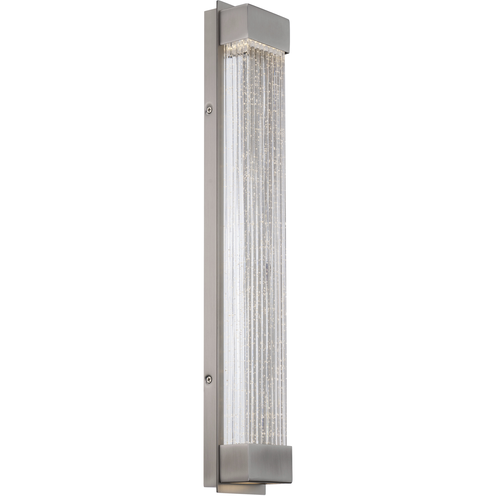 Tower LED 2.38 inch Brushed Nickel ADA Indoor Wall Lighting