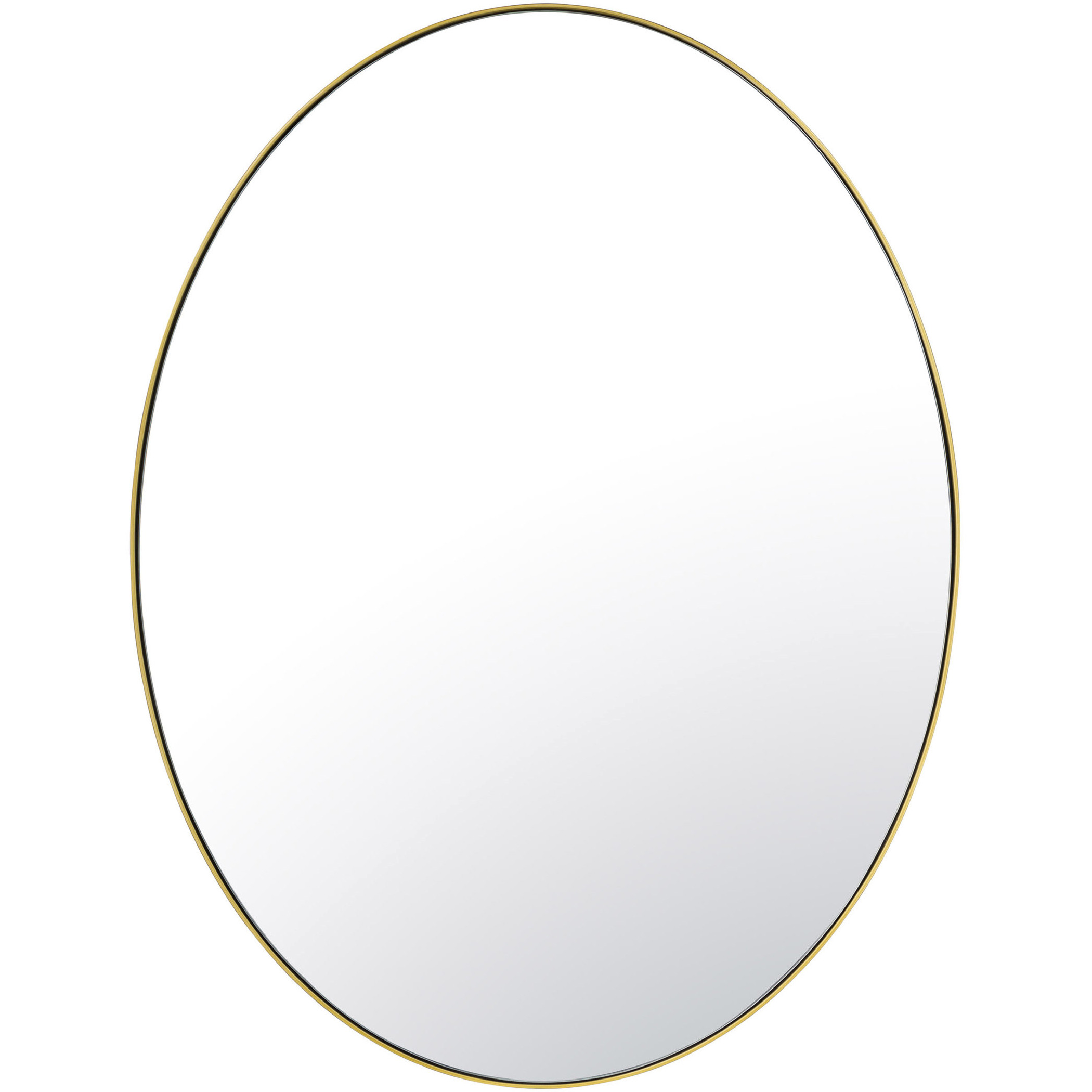 Tablet 30 X 22 inch Gold Wall Mirror