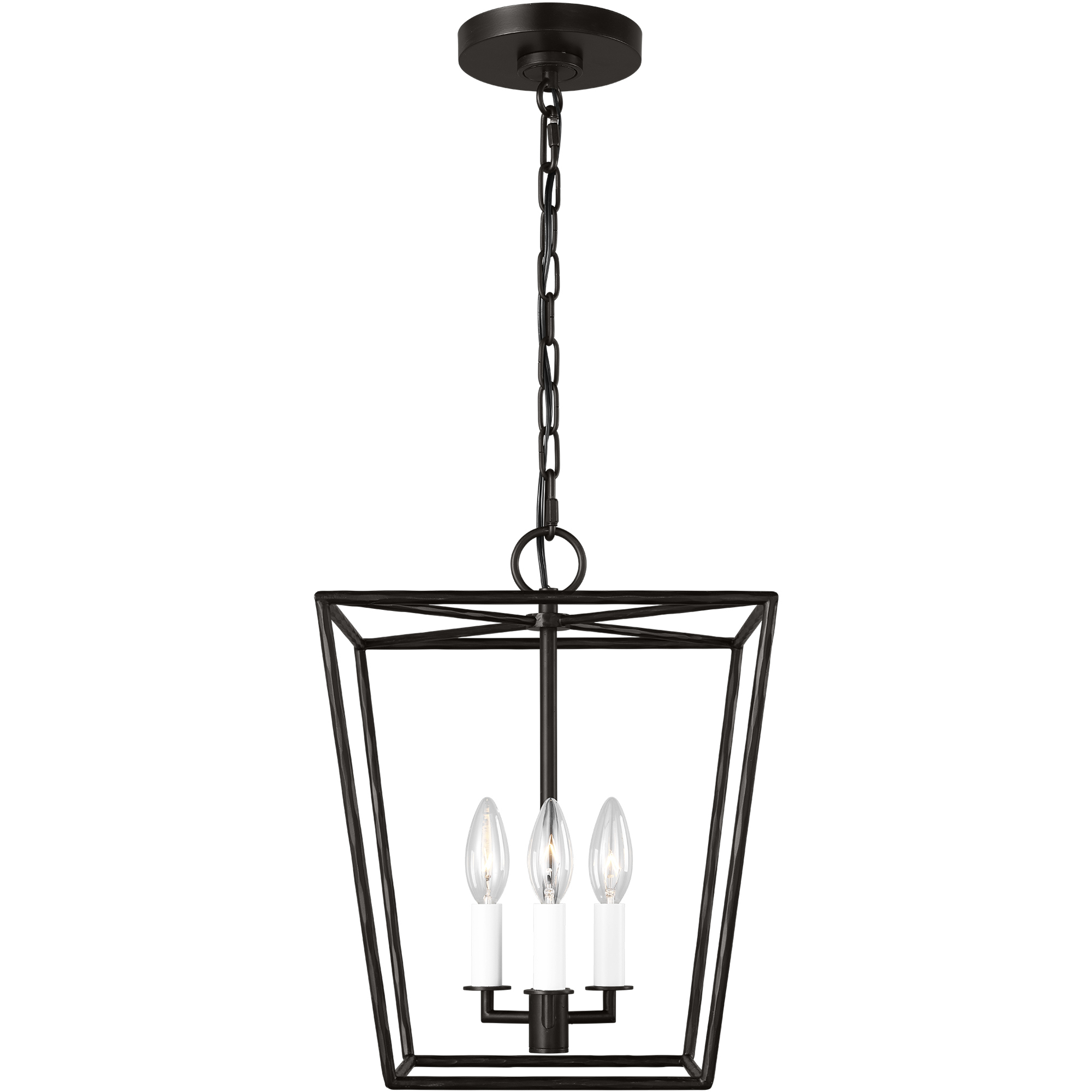 ED Ellen DeGeneres Viota 3 Light 12 inch Aged Iron Pendant Ceiling Light