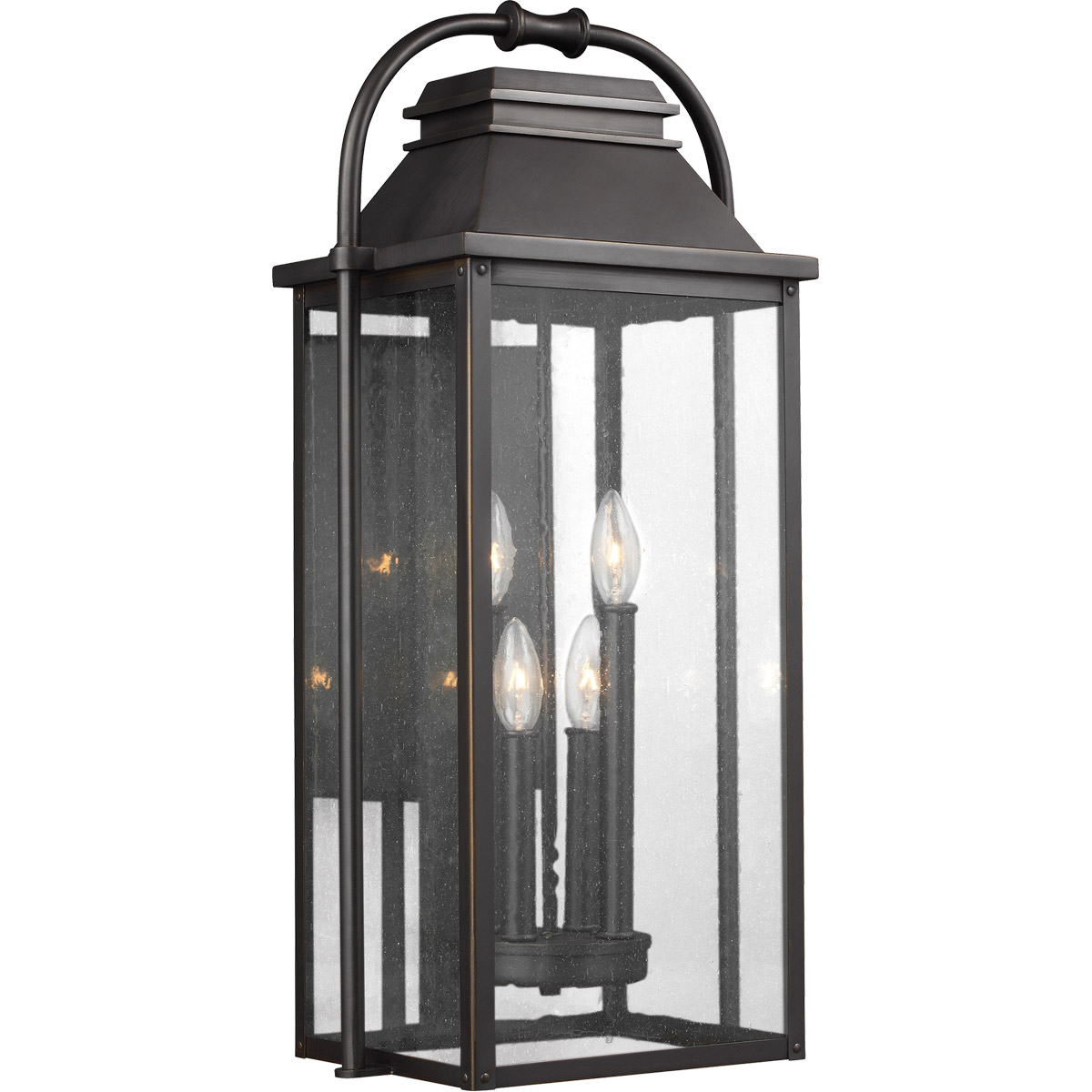 Sean Lavin Wellsworth 4 Light 26.88 inch Antique Bronze Outdoor Wall Lantern