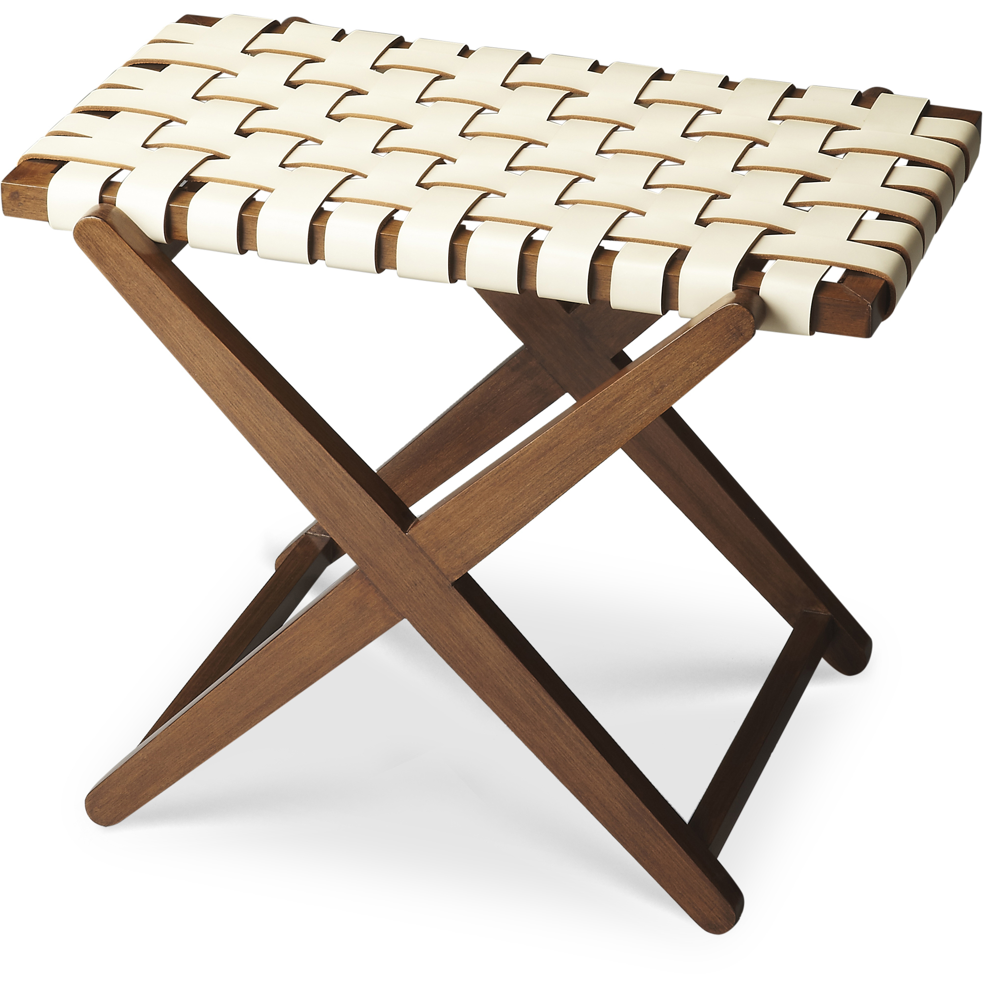 Cipriani Leather Modern Expressions Luggage Rack