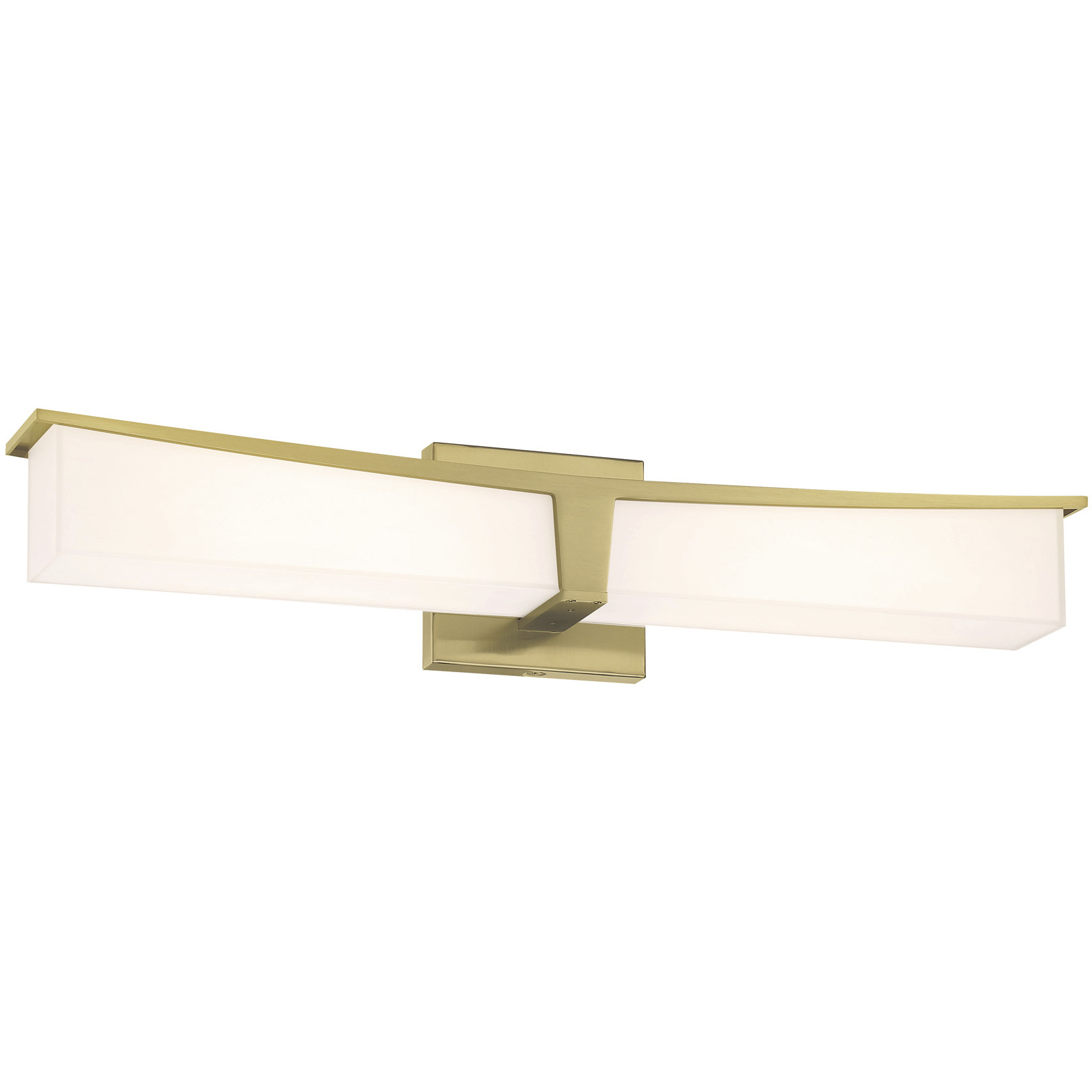 Plane LED 24 inch Honey Gold Bath Light Wall Light
