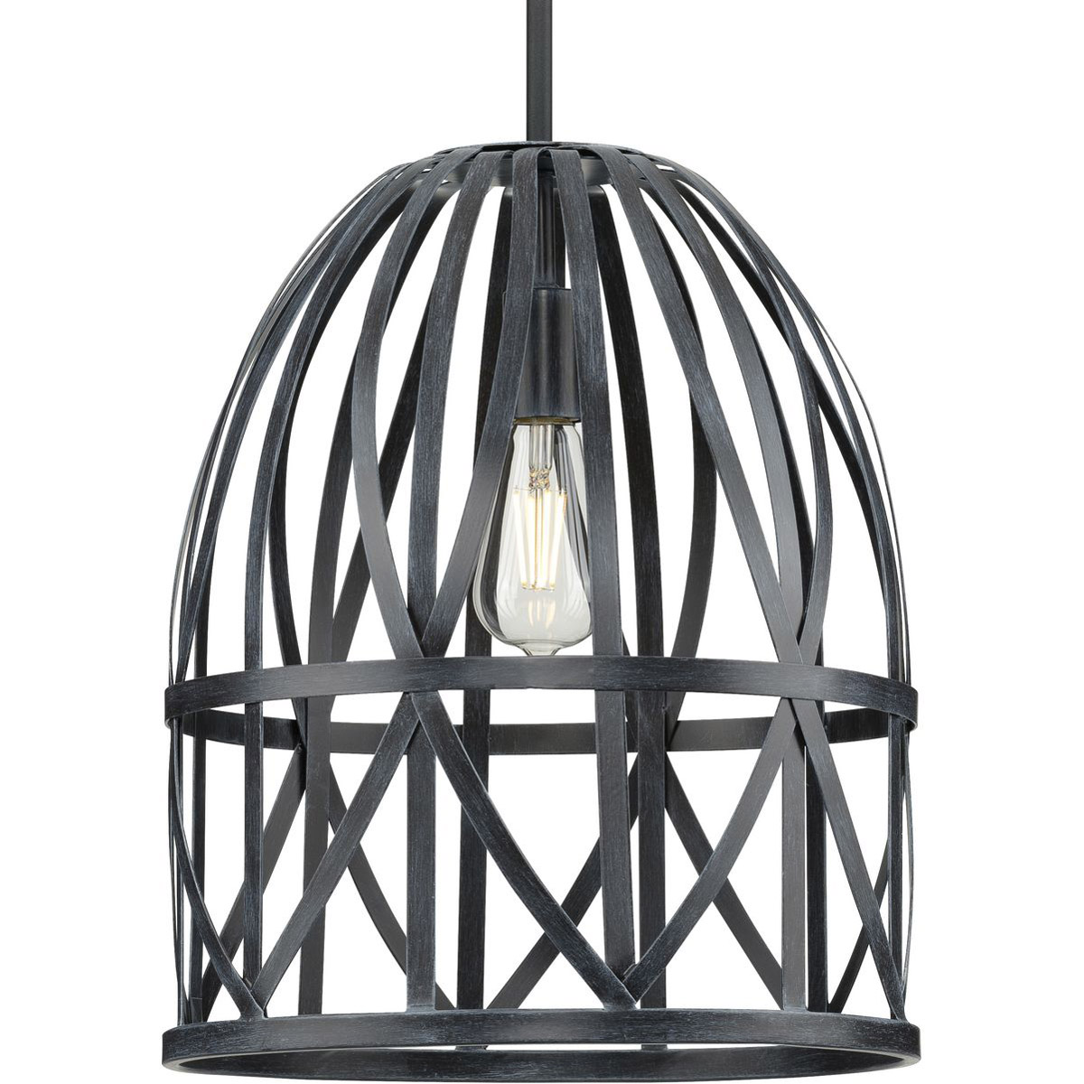 Chastain 1 Light 14 inch Cerused Black Oak Pendant Ceiling Light