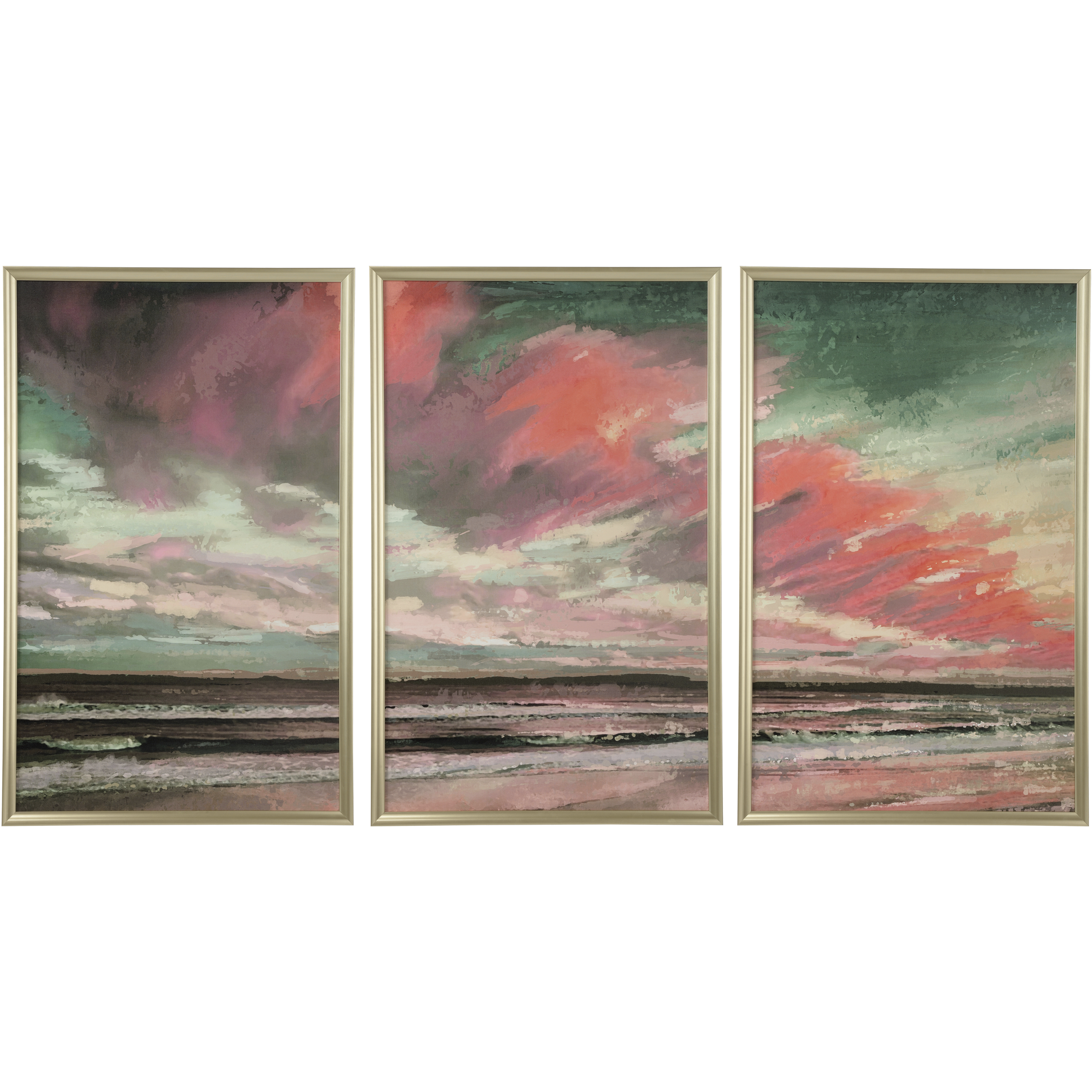 Tangerine Coast 76.5 X 40.5 inch Print