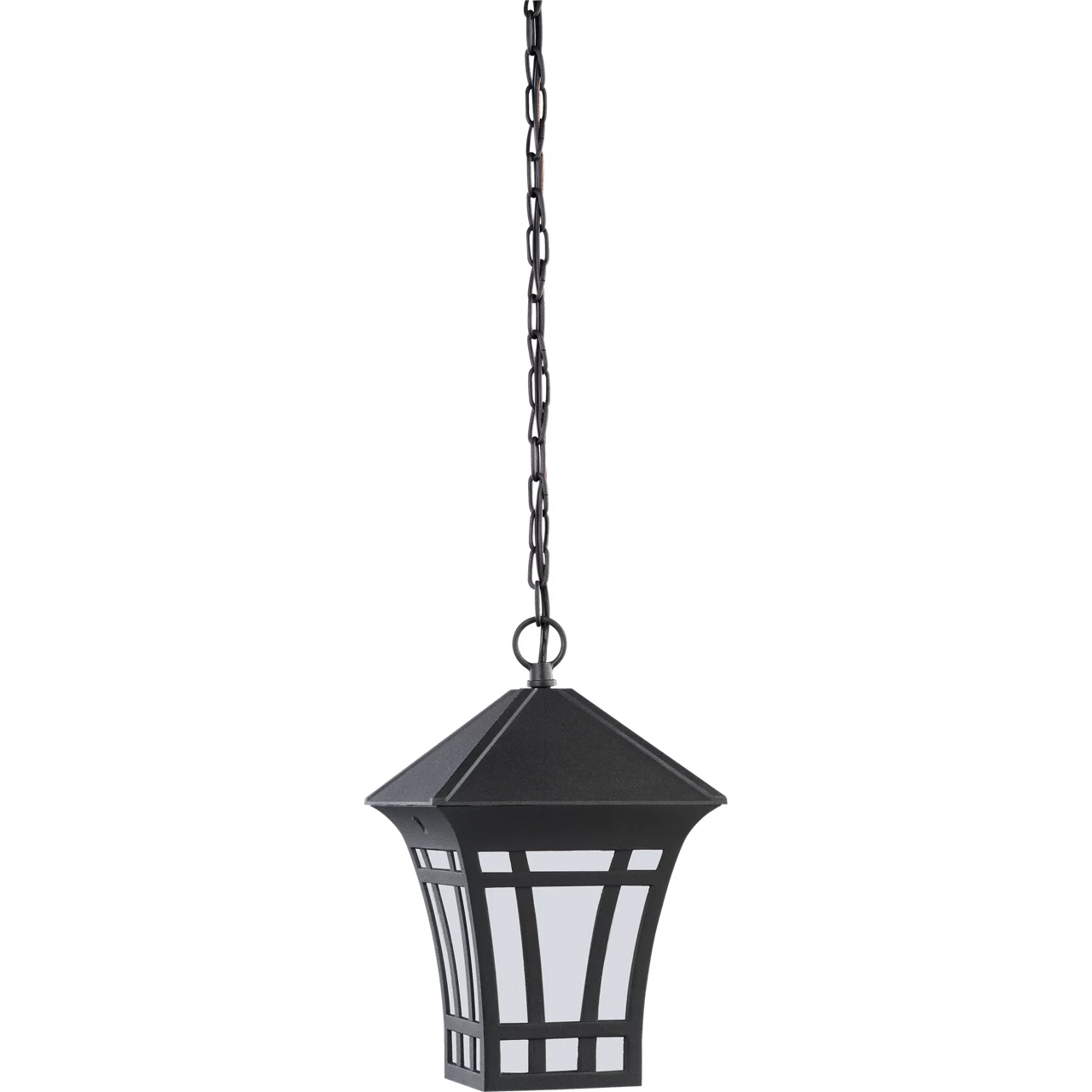 Herrington 1 Light 7.25 inch Black Outdoor Pendant