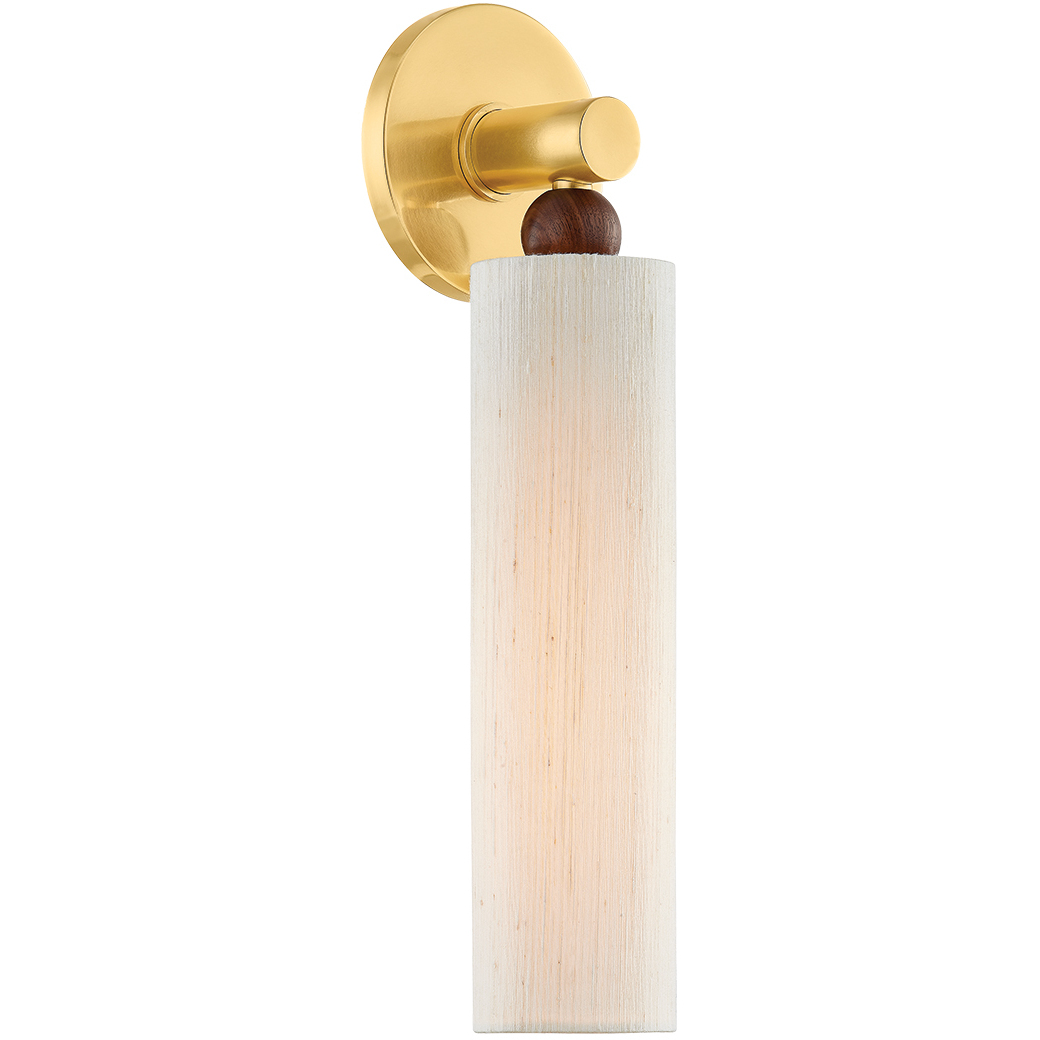 Reyn 1 Light 4.75 inch Aged Brass ADA Wall Sconce Wall Light