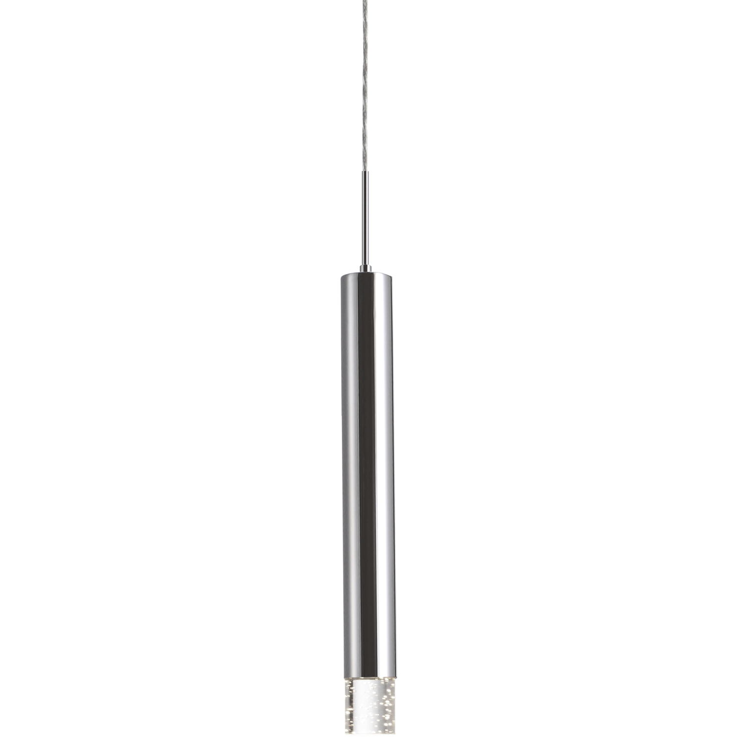 Pendula LED 2 inch Chrome Pendant Ceiling Light