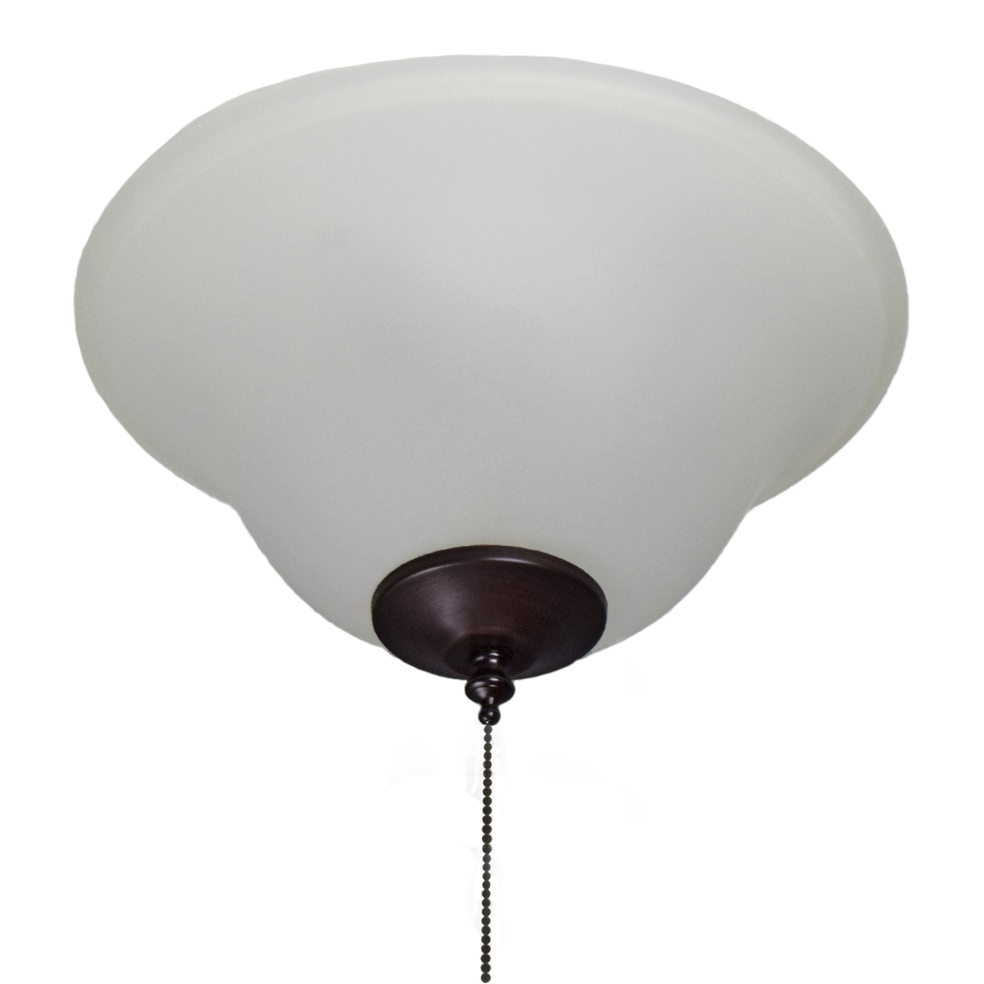 San Gabriel 3 Light Incandescent Oil Rubbed Bronze Ceiling Fan Light Kit